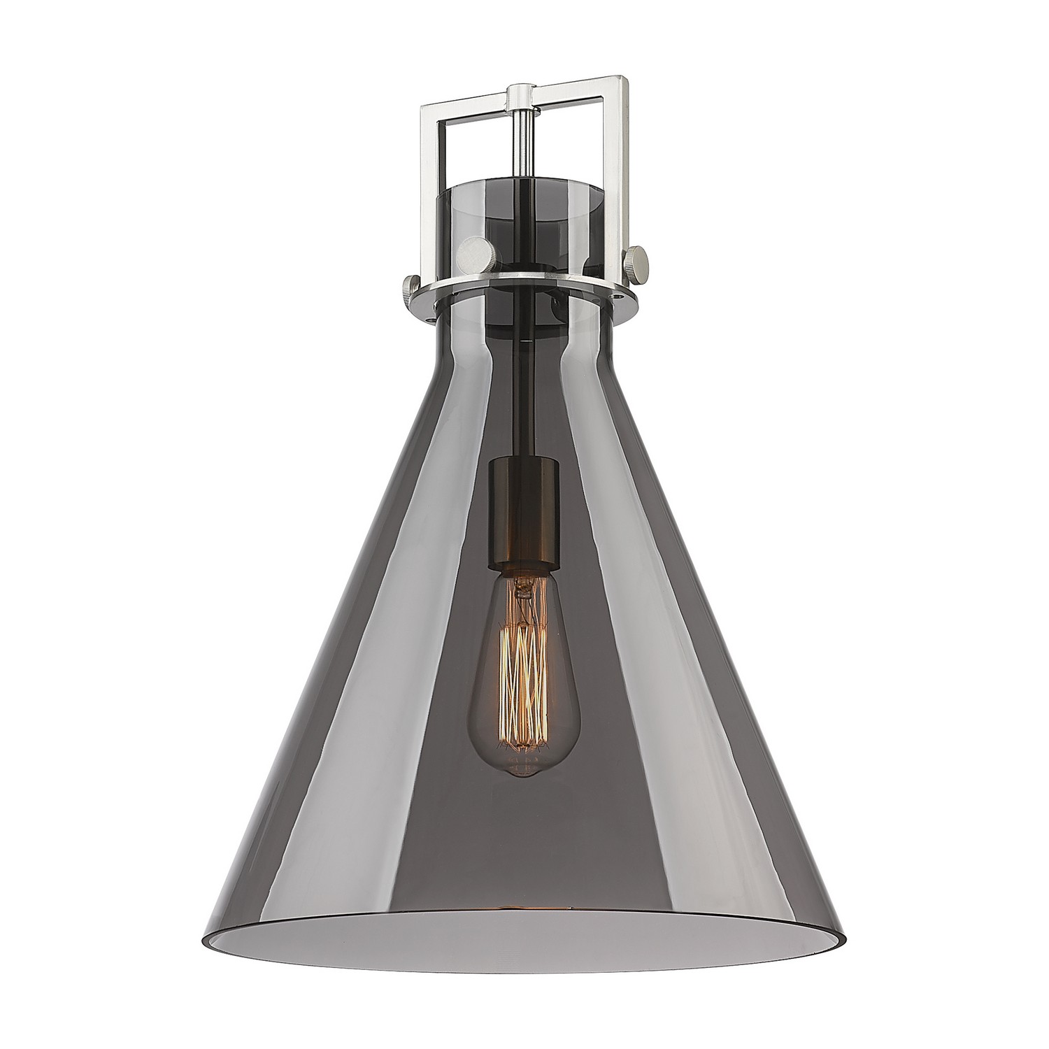 Glass by Innovations - Downtown Urban Collection, Light Smoke Newton Cone Finish - G411-14SM