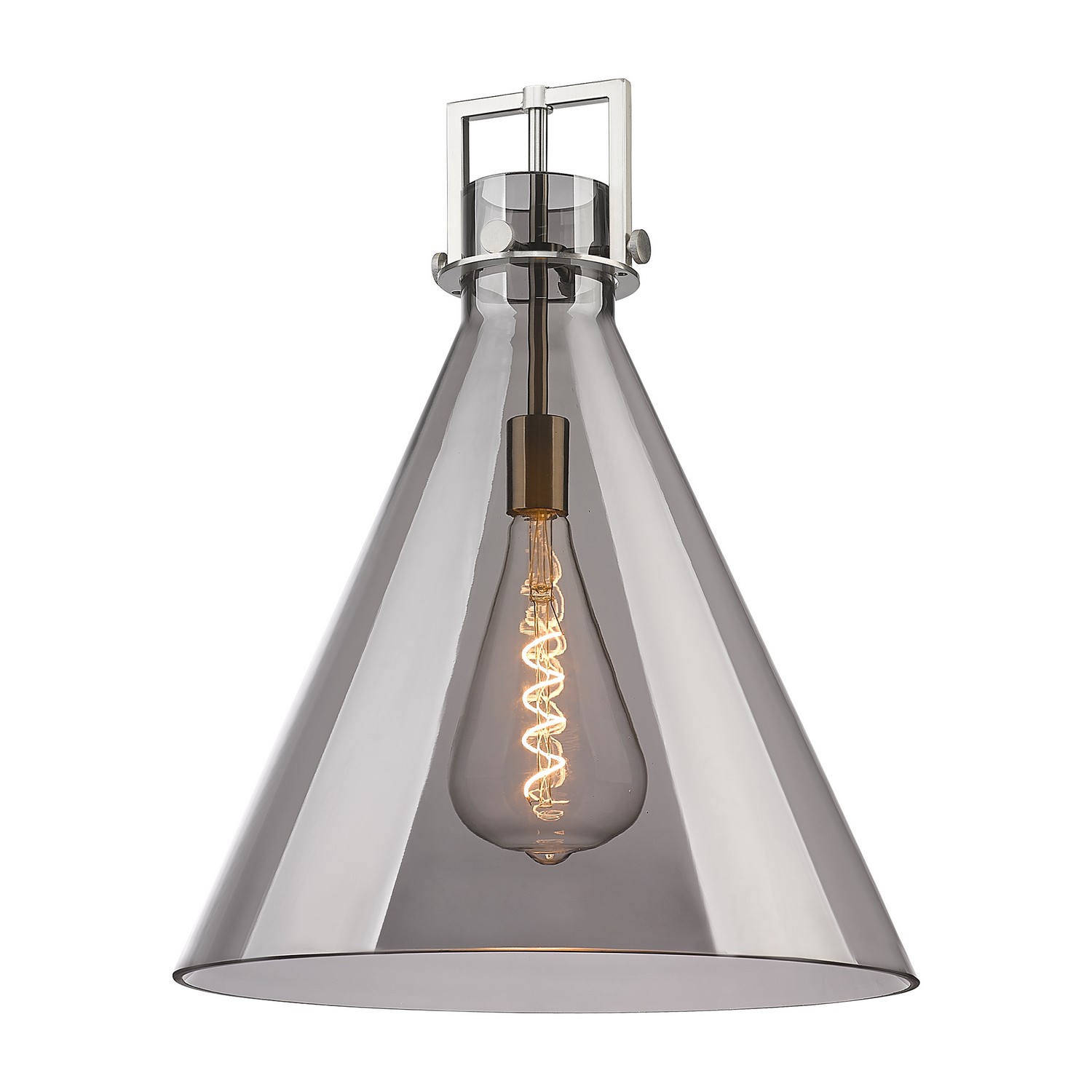 Glass by Innovations - Downtown Urban Collection, Light Smoke Newton Cone Finish - G411-18SM