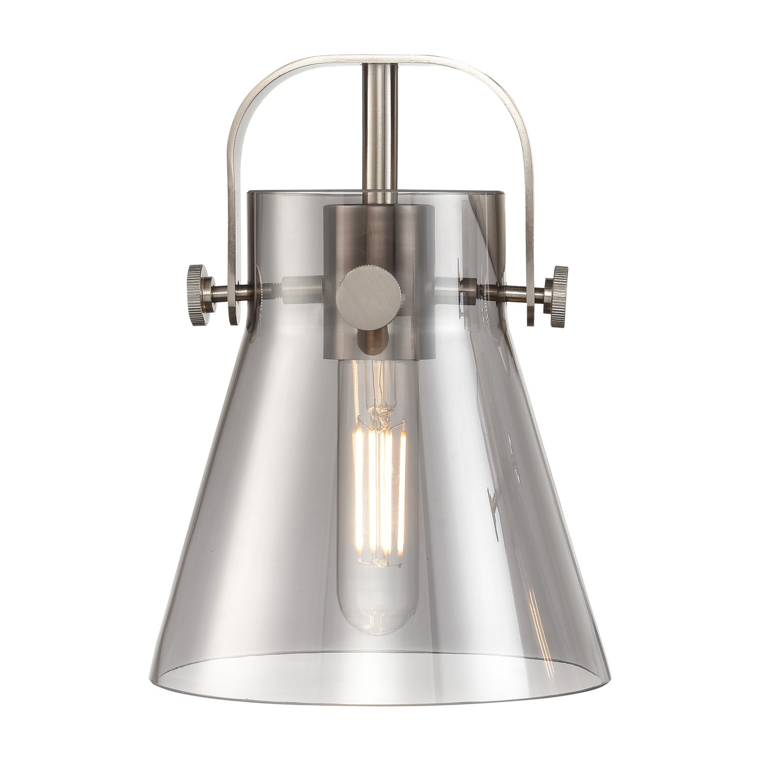 Glass by Innovations - Downtown Urban Collection, Light Smoke Pilaster II Finish - G411-6SM