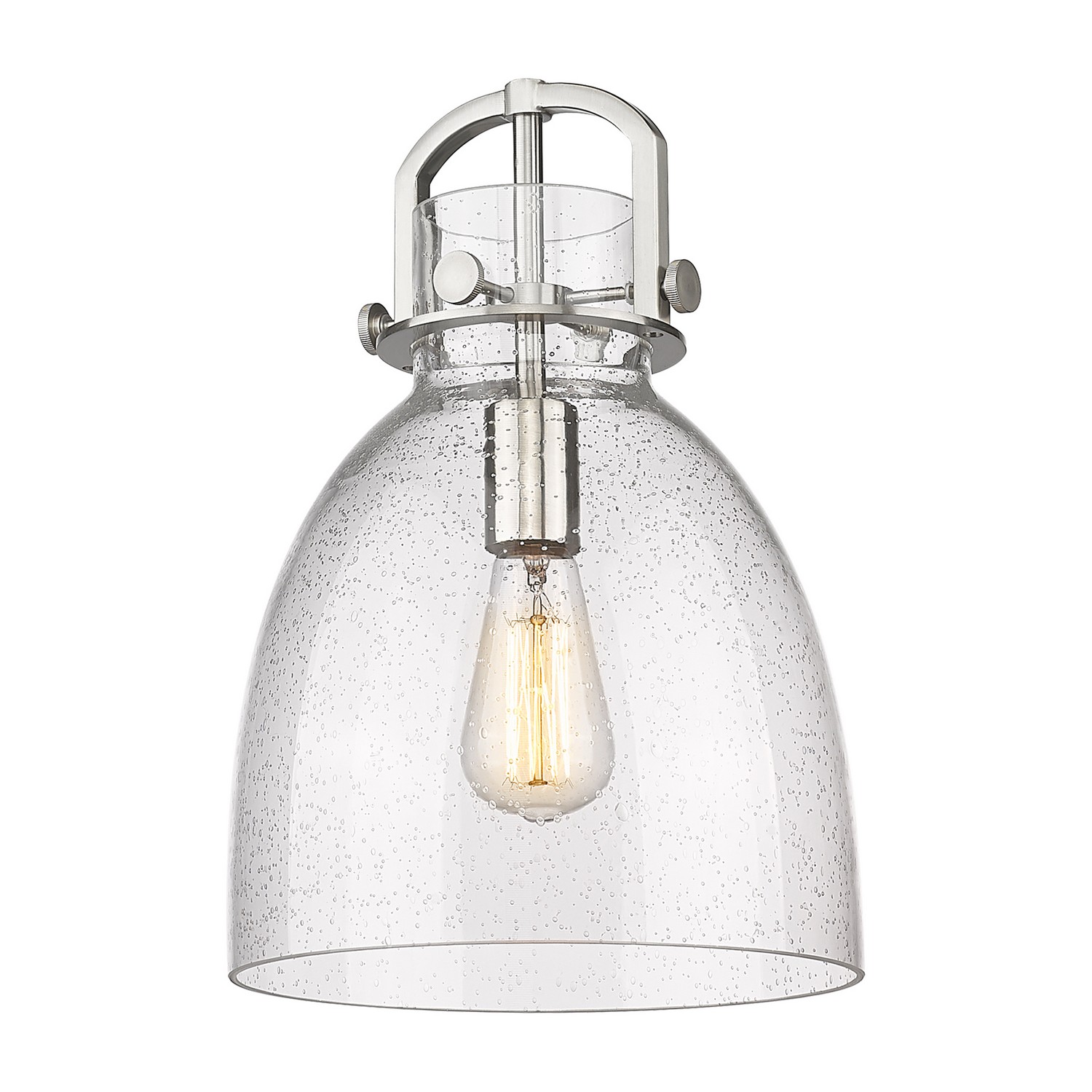 Glass by Innovations - Downtown Urban Collection, Seedy Newton Bell Finish - G412-10SDY