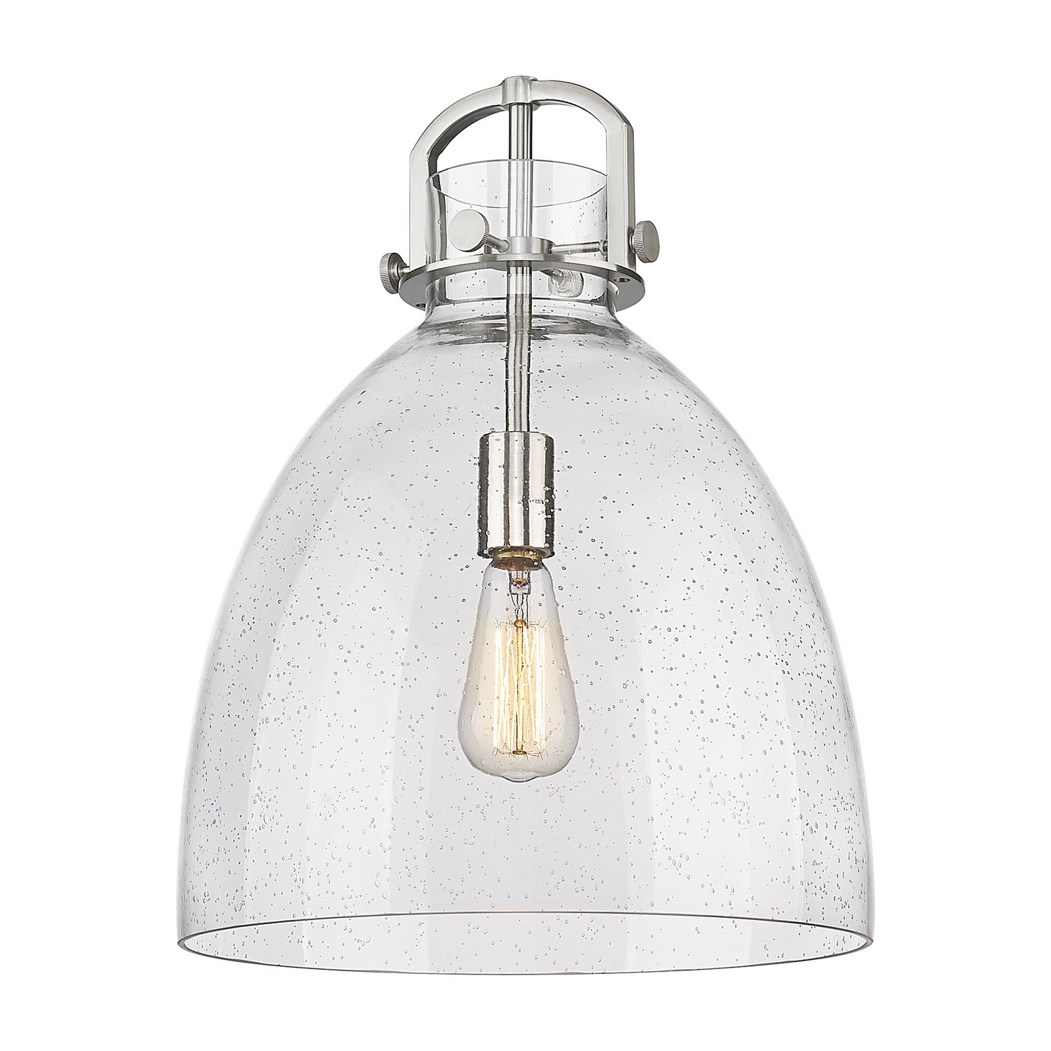 Glass by Innovations - Downtown Urban Collection, Seedy Newton Bell Finish - G412-14SDY