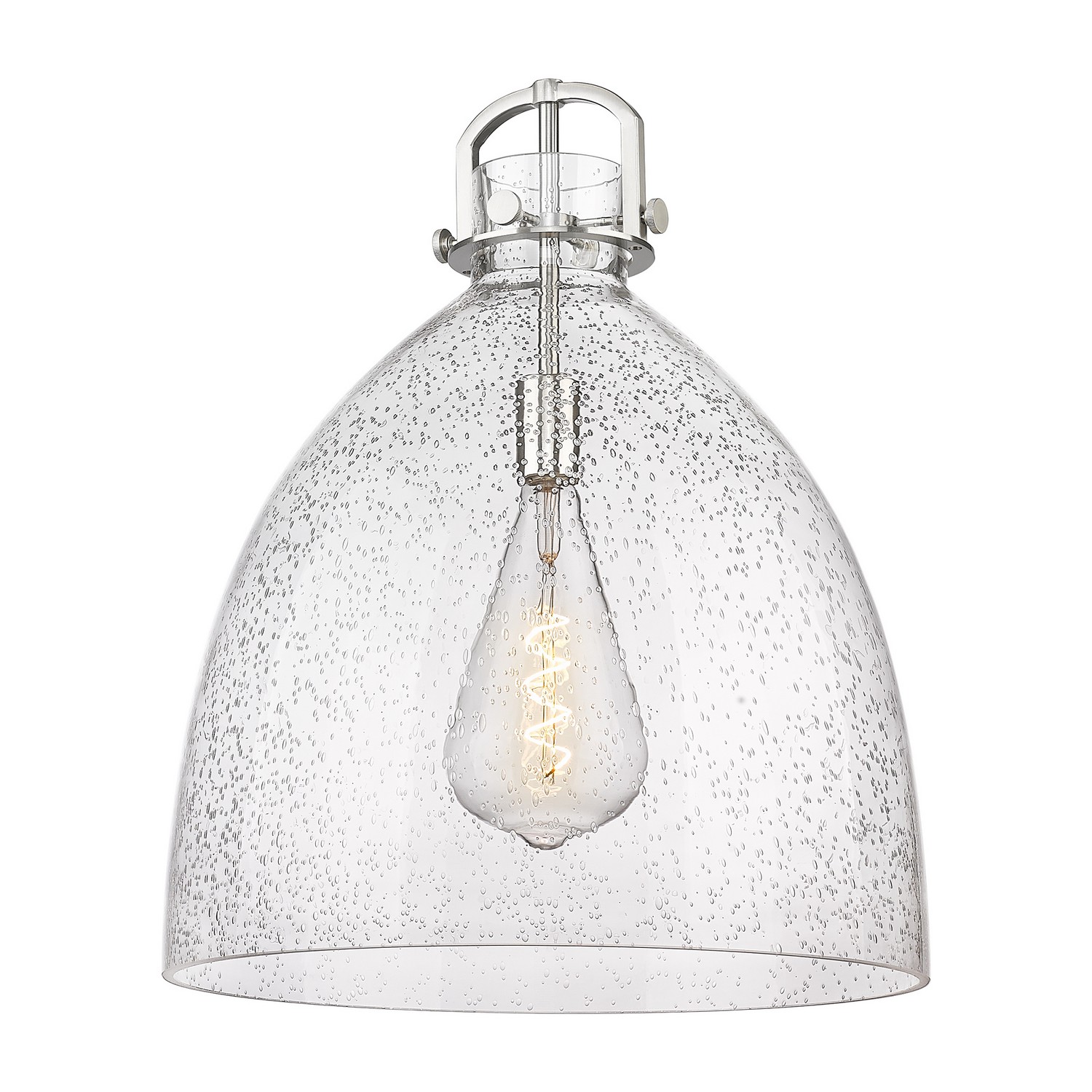 Glass by Innovations - Downtown Urban Collection, Seedy Newton Bell Finish - G412-18SDY