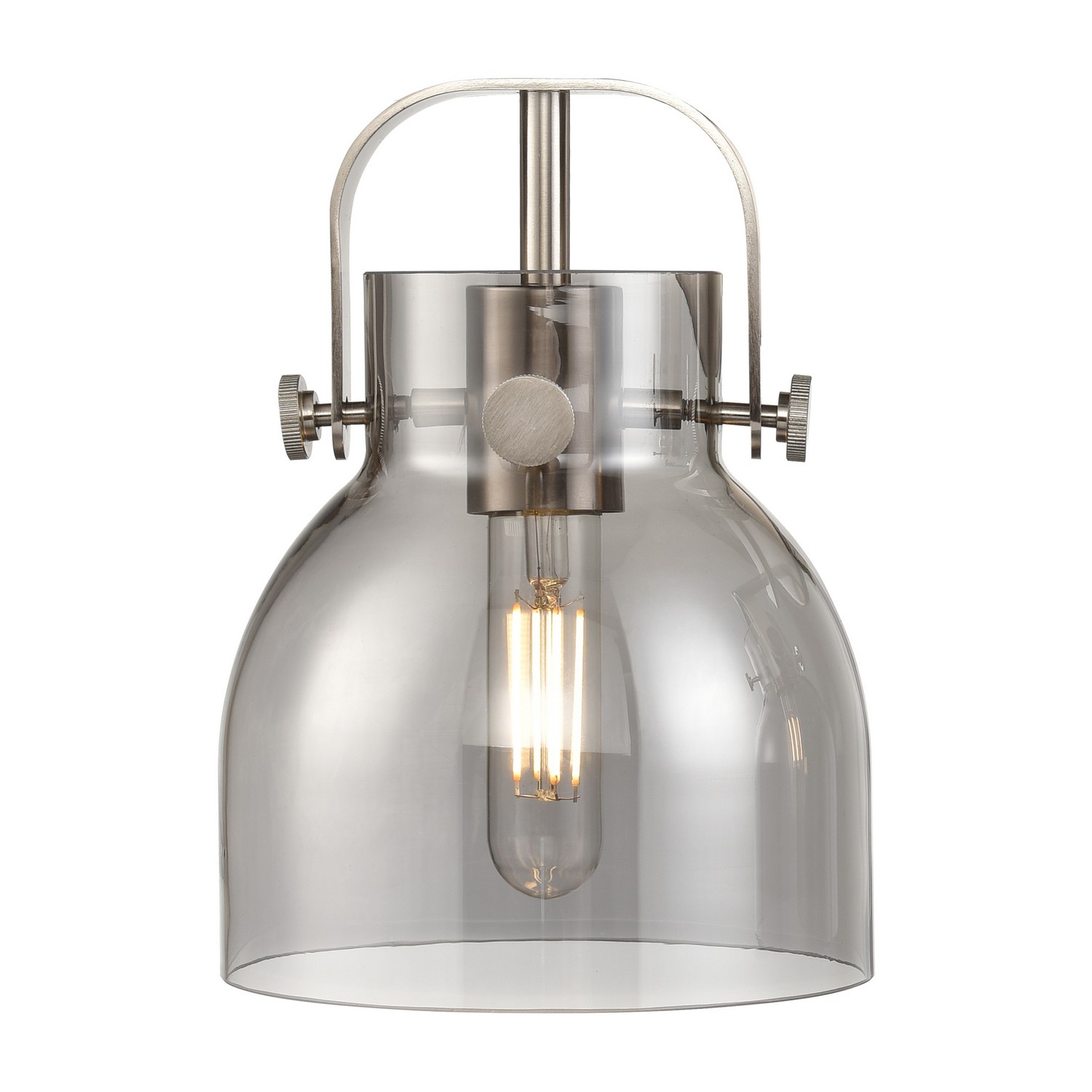 Glass by Innovations - Downtown Urban Collection, Light Smoke Pilaster II Finish - G412-6SM