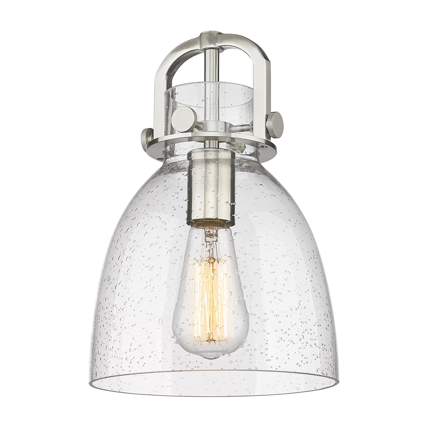 Glass by Innovations - Downtown Urban Collection, Seedy Newton Bell Finish - G412-8SDY