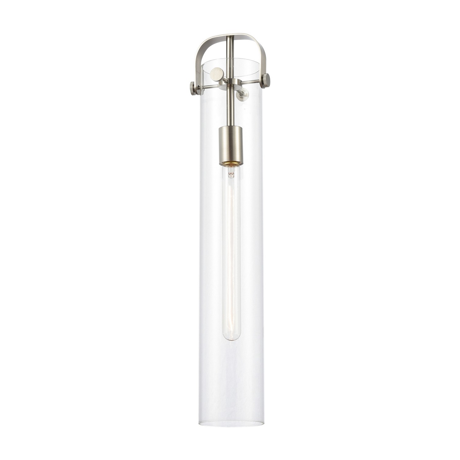 Glass by Innovations - Downtown Urban Collection, Clear Pilaster Finish - G413-1S-4CL