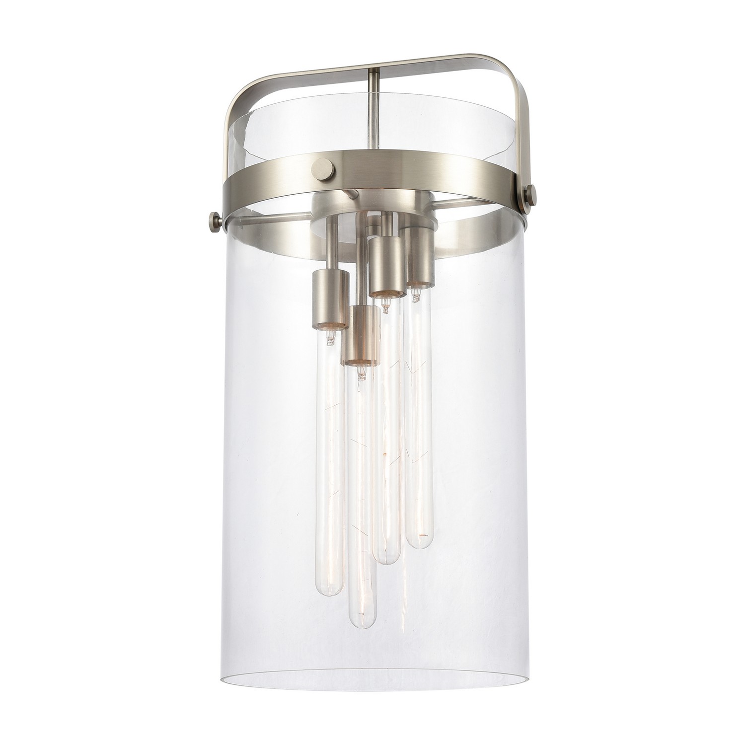 Glass by Innovations - Downtown Urban Collection, Clear Pilaster Finish - G413-4S-12CL