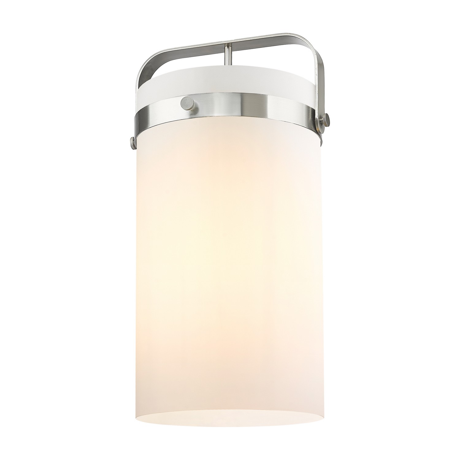 Glass by Innovations - Downtown Urban Collection, Cased Matte White Pilaster Finish - G413-4S-12WH