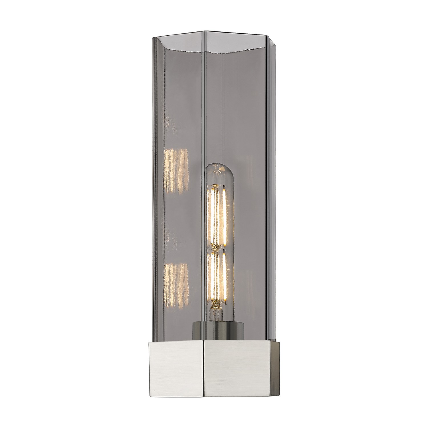 Glass by Innovations - Downtown Urban Collection, Light Smoke Claverack Finish - G427-14SM