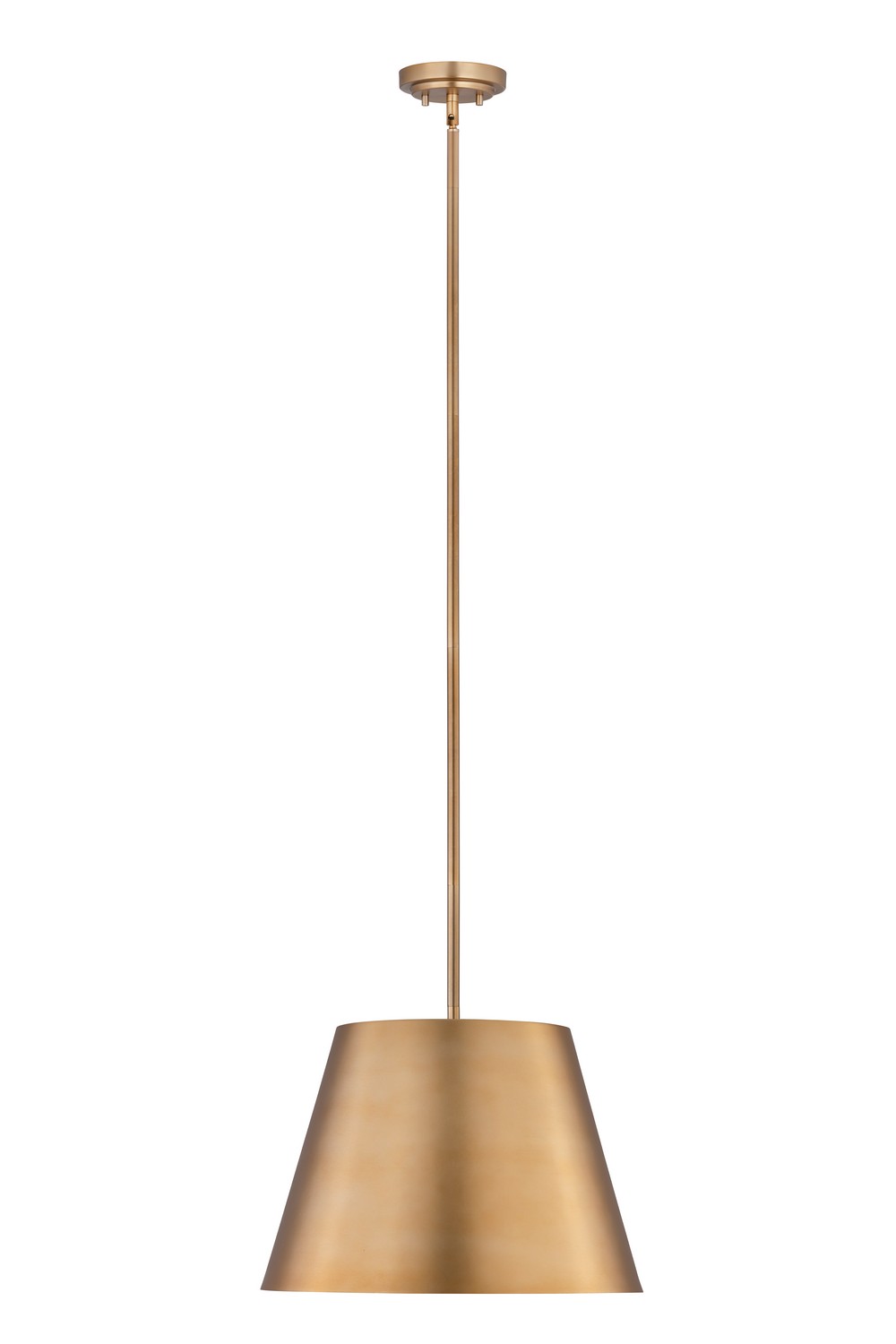 One Light Pendant by Z-Lite - Lilly Collection, Modern Gold Finish - 2307-18MGLD