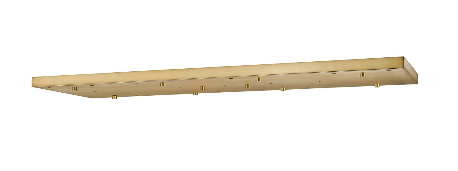 23 Light Ceiling Plate by Z-Lite - Multi Point Canopy Collection, Modern Gold Finish - CP5423L-MGLD