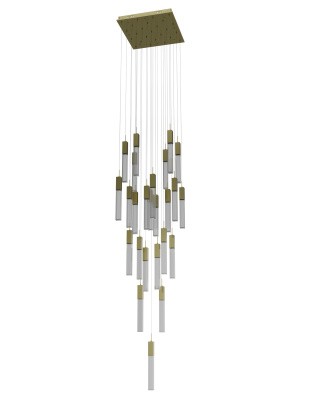 Brushed Brass Led P… - image