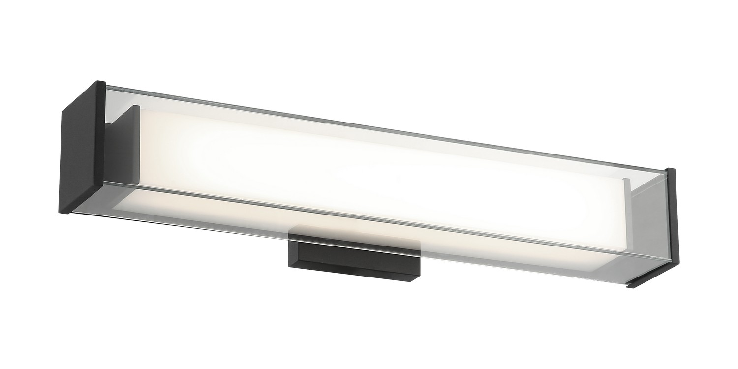 Matteo Lighting S04420MB Cardenne LED 20 inch Matte Black Wall Sconce Wall Light