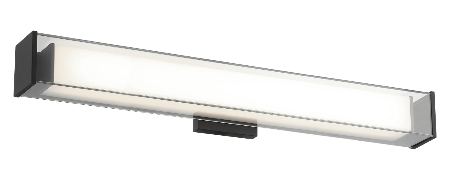 Matteo Lighting S04426MB Cardenne LED 26 inch Matte Black Wall Sconce Wall Light