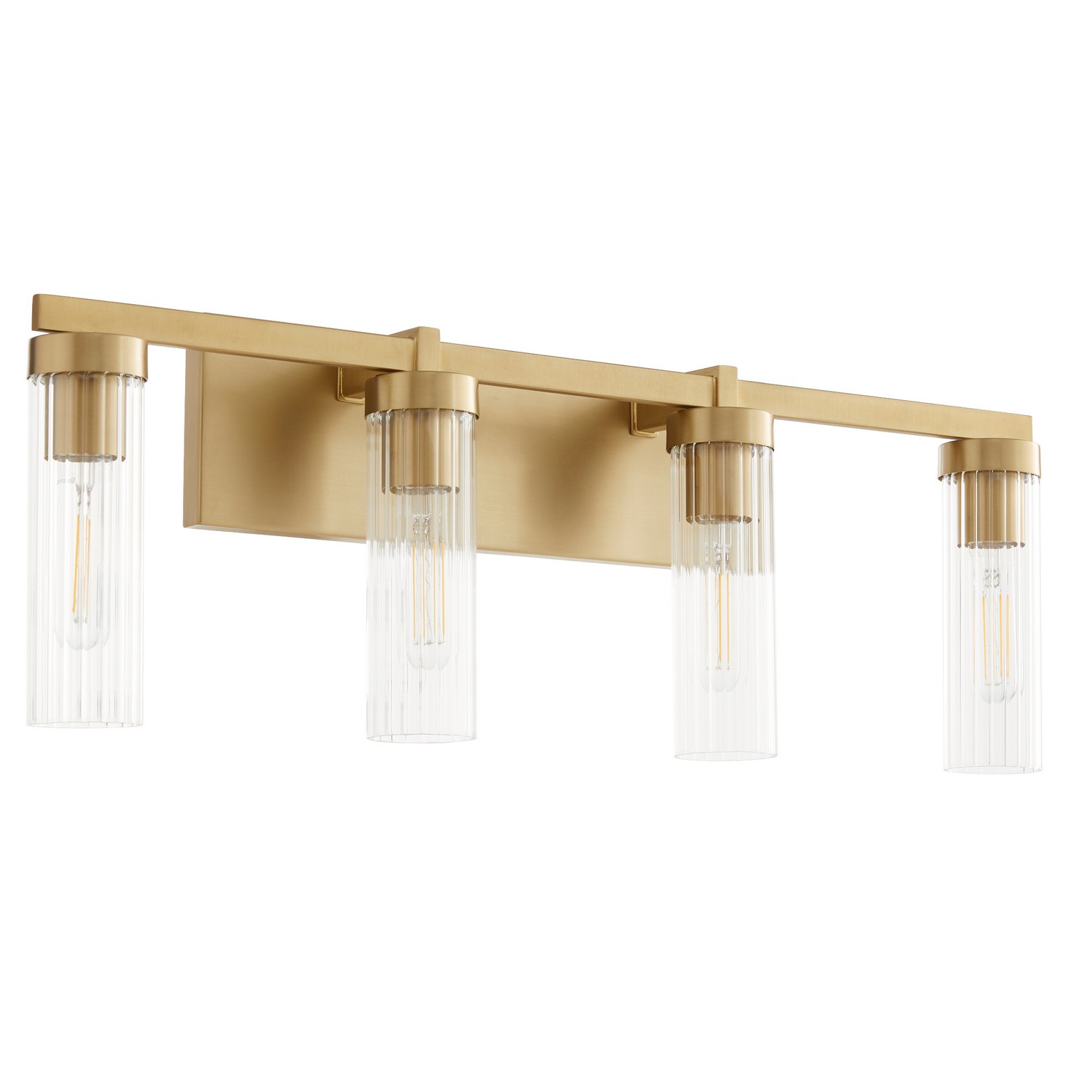 Aged Brass Four Lig… - image