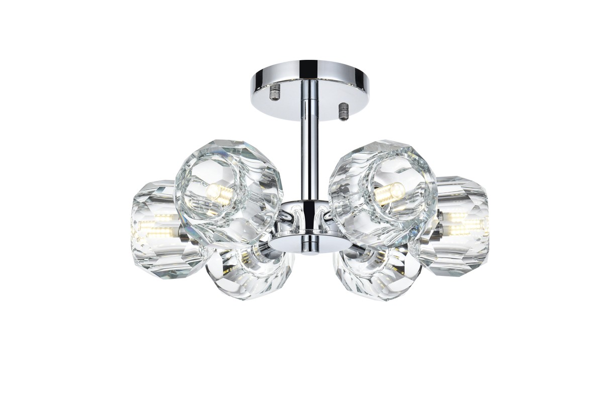 Eren 6-Light Flush … - image