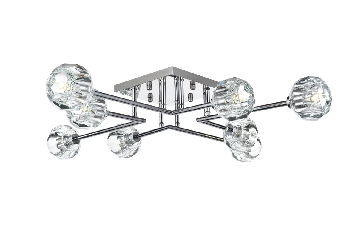Eren 8-Light Flush … - image
