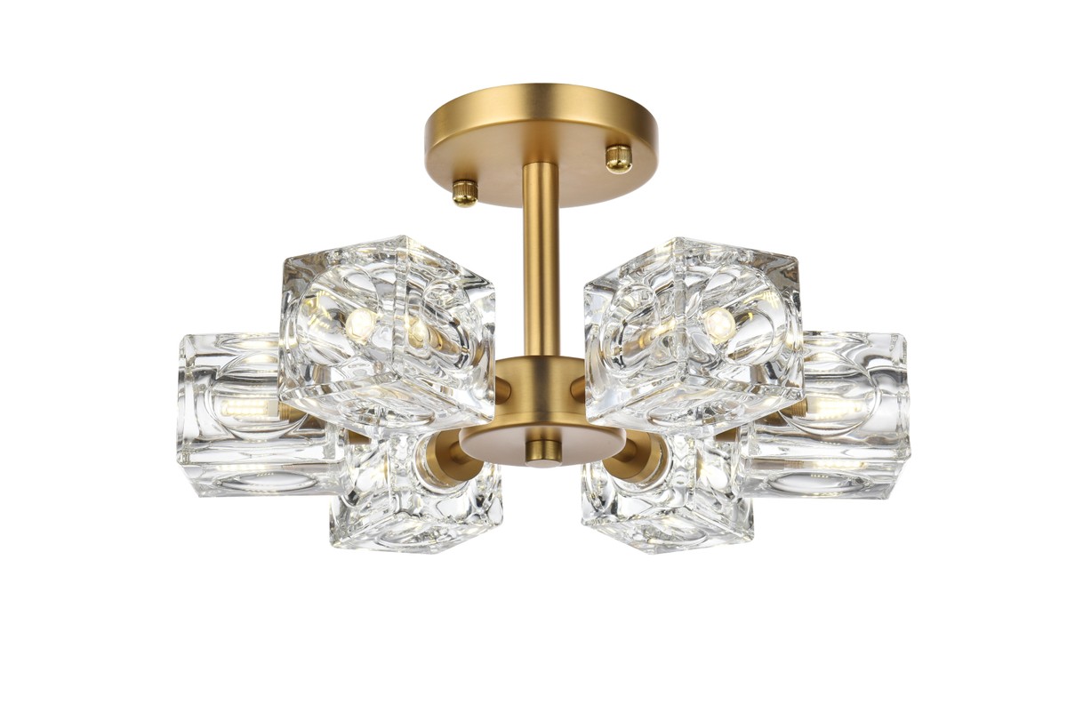 Lyra 6-Light Flush … - image