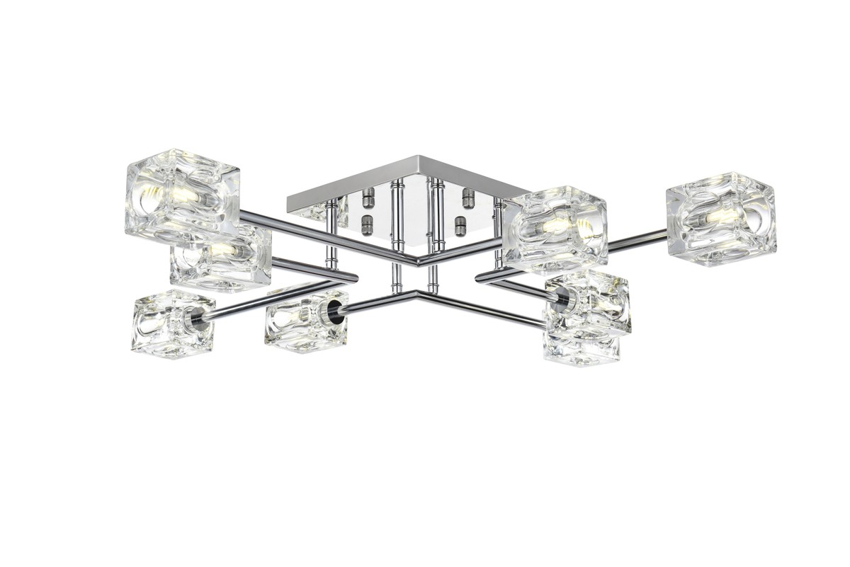 Lyra 8-Light Flush … - image