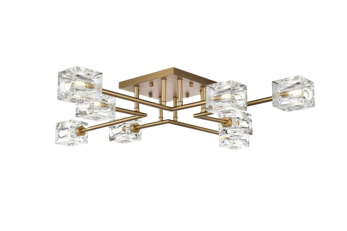 Lyra 8-Light Flush … - image