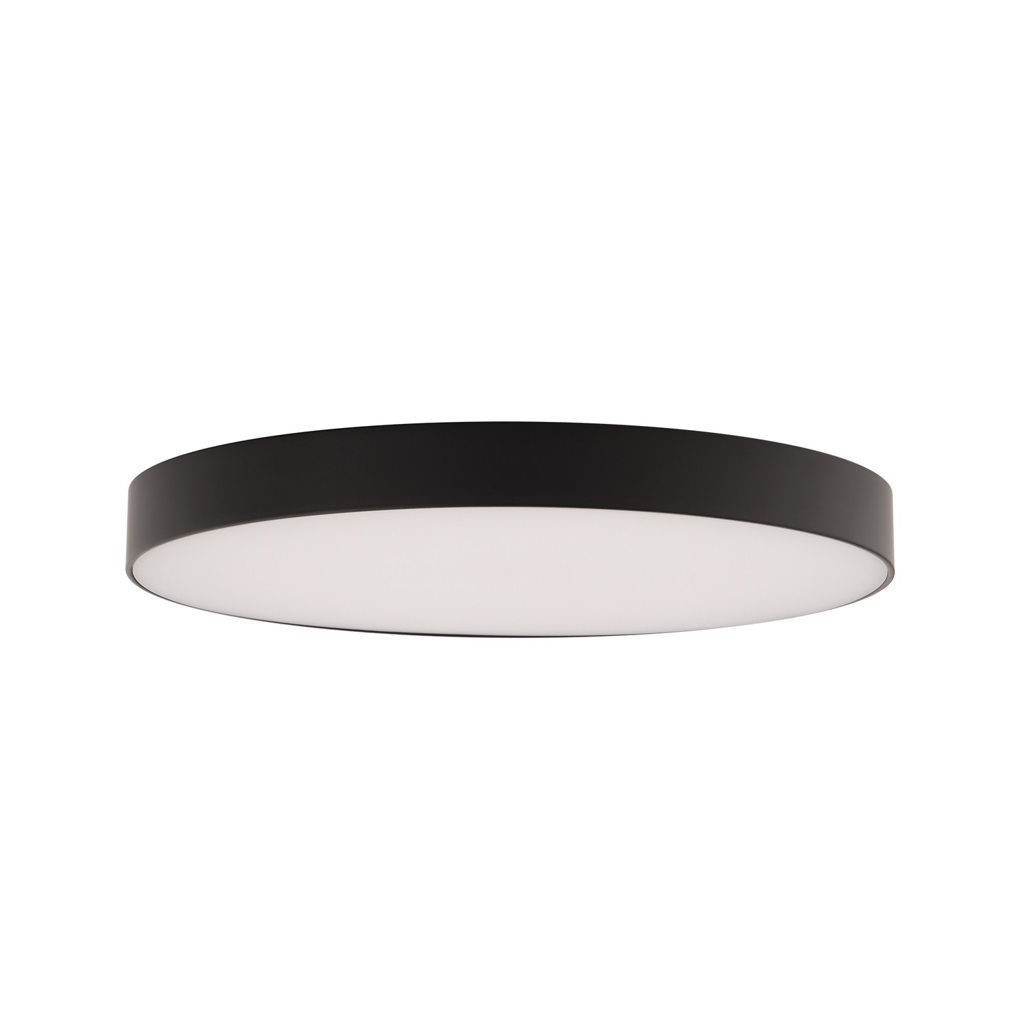 WAC FM-240508-9CS-BK BLACK EDGELESS LED FLUSH MOUNT 8" 2700K, 3000K, 3500K, 4000K, 5000K 1985 LUMENS
