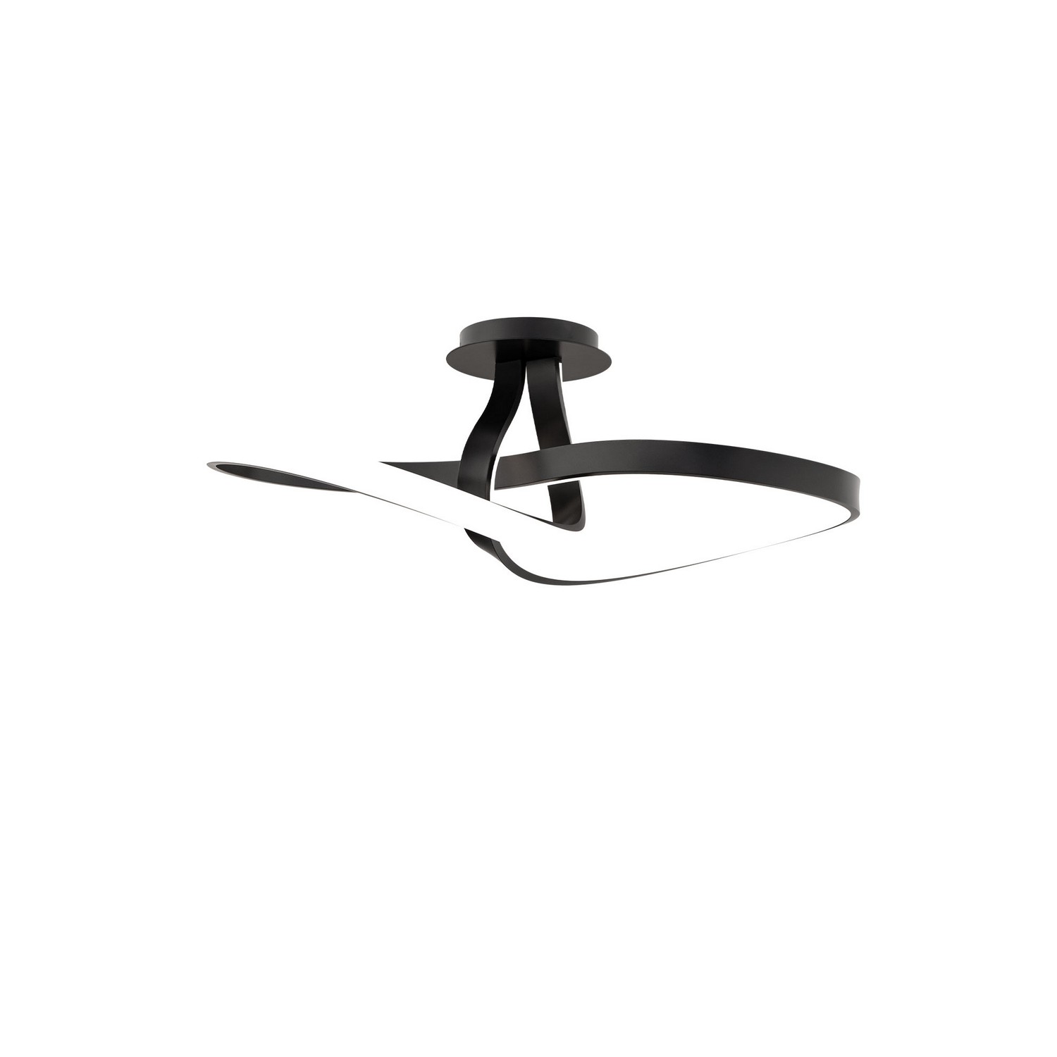 Black Led Flush Mou…