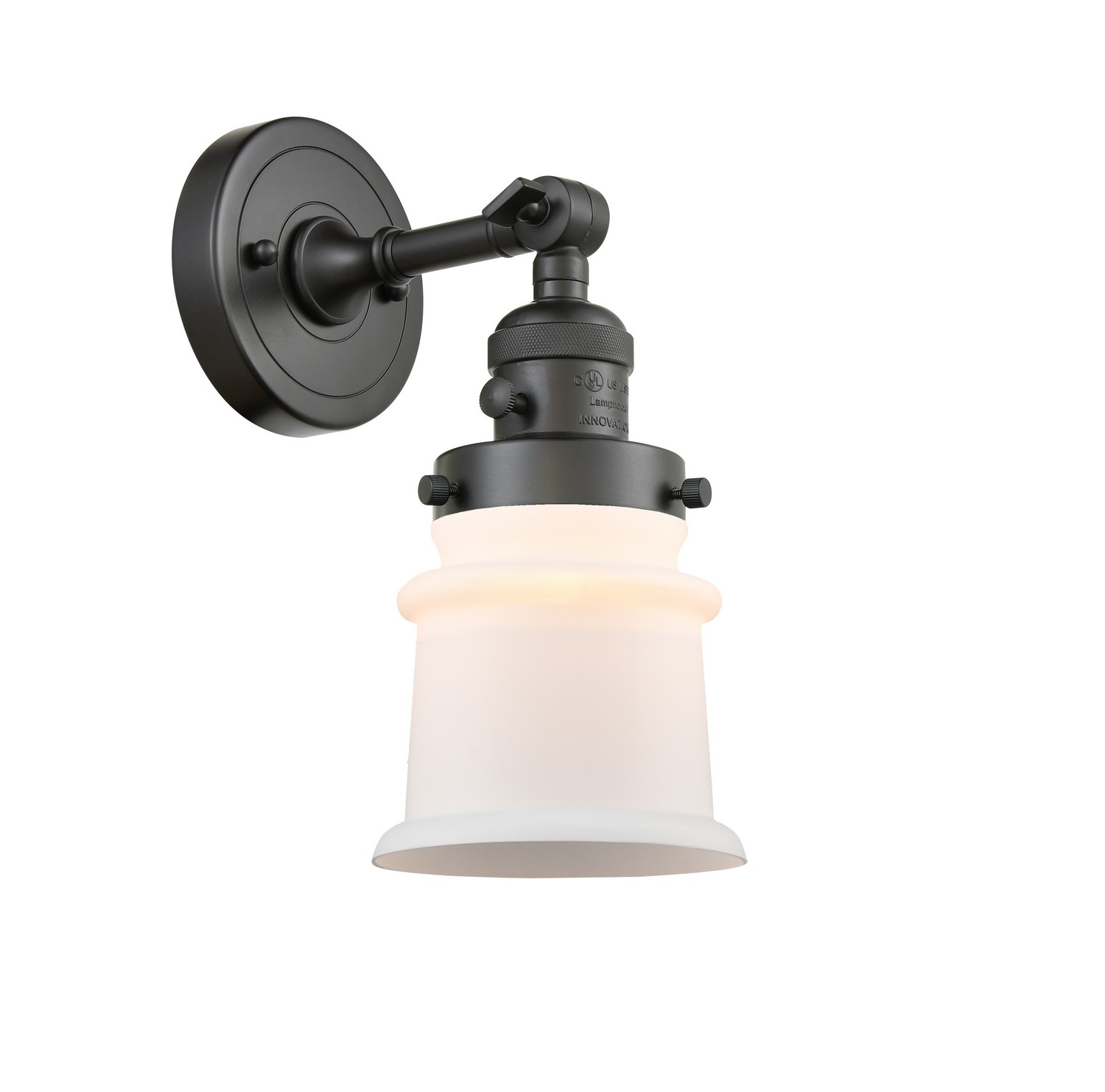 LED Wall Sconce by Innovations - Franklin Restoration Collection, Oil Rubbed Bronze Finish - 203SW-OB-G181S-LED