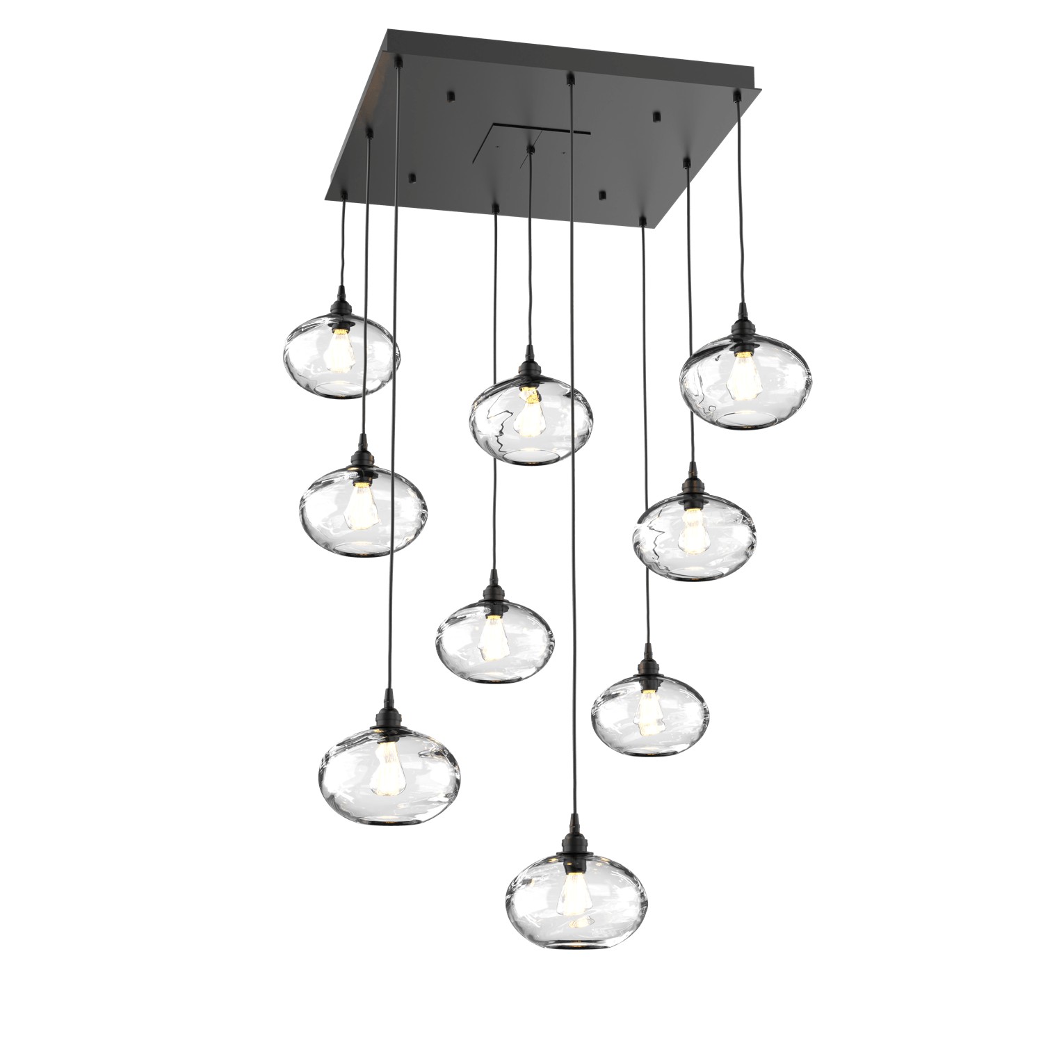 HAMMERTON CHB0036-09-MB-OC-C01-E2 Nine Light Pendant Matte Black Number Of Bulbs 9 A19