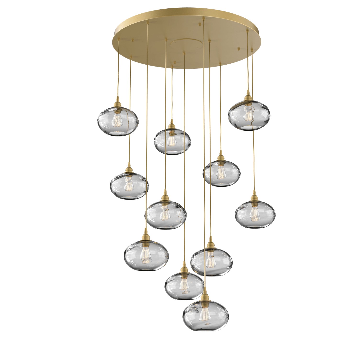 HAMMERTON CHB0036-11-GB-OC-C01-E2 11 Light Pendant Gilded Brass Number Of Bulbs 11 A19