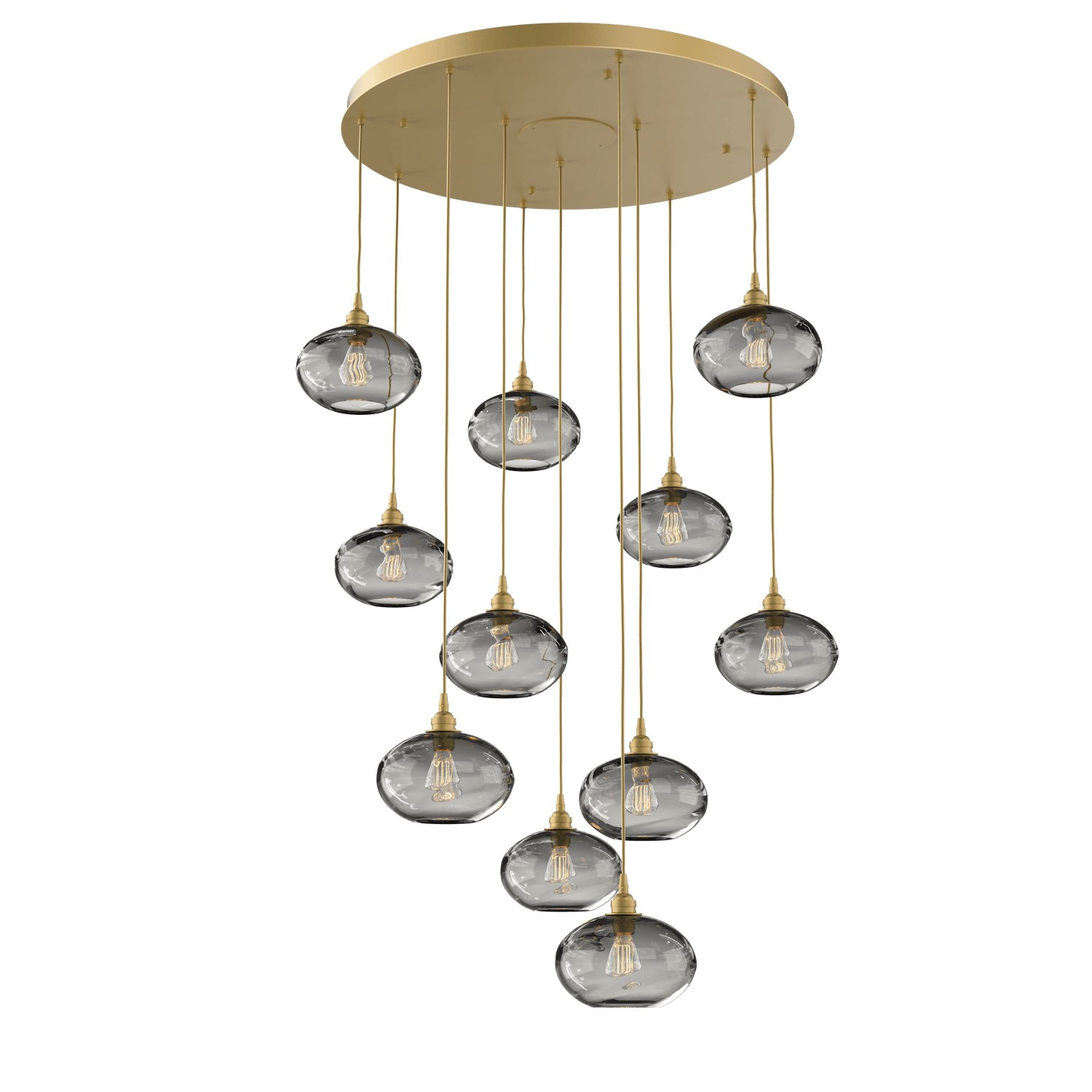 HAMMERTON CHB0036-11-GB-OS-C01-E2 11 Light Pendant Gilded Brass Number Of Bulbs 11 A19