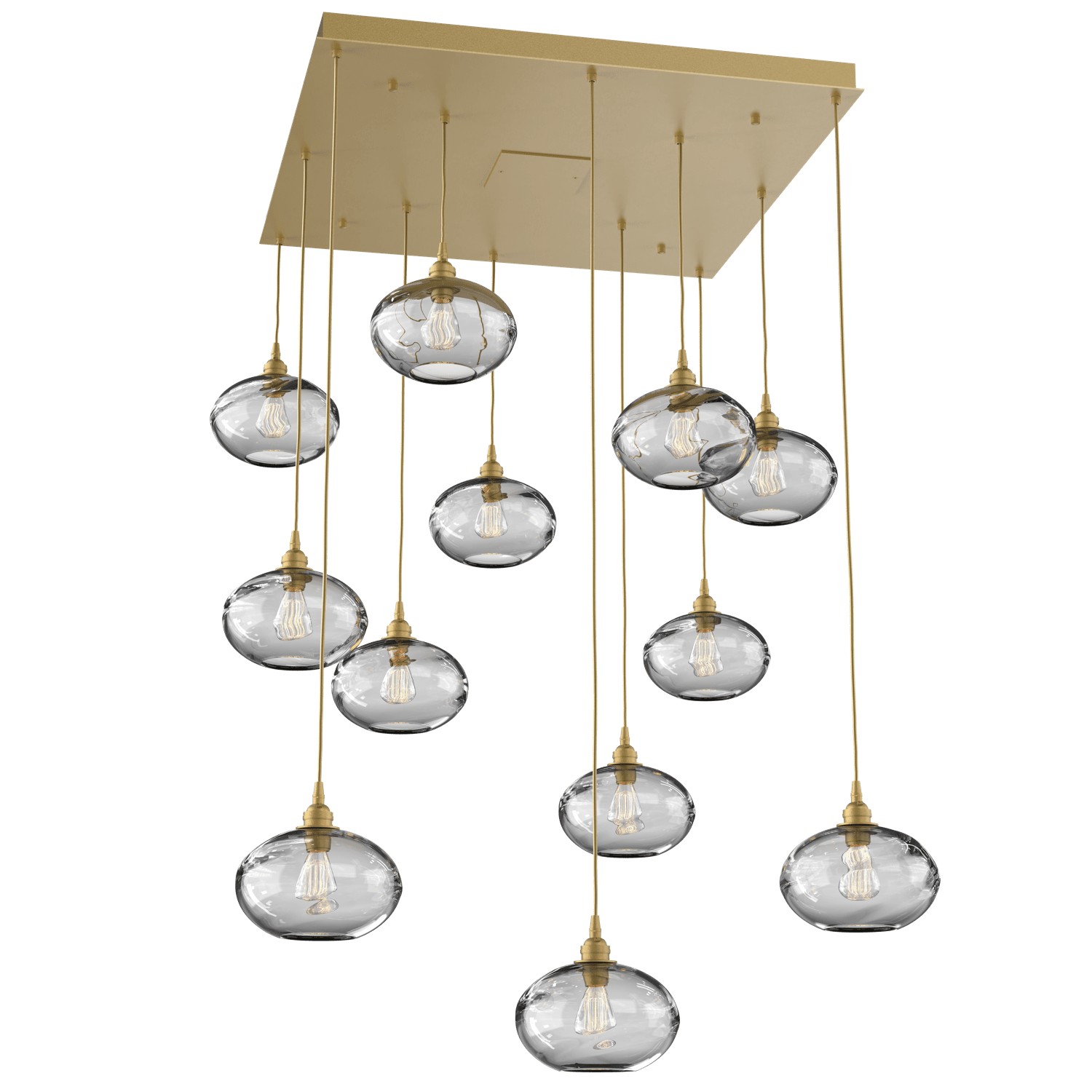 HAMMERTON CHB0036-12-GB-OC-C01-E2 12 Light Pendant Gilded Brass Number Of Bulbs 12 A19