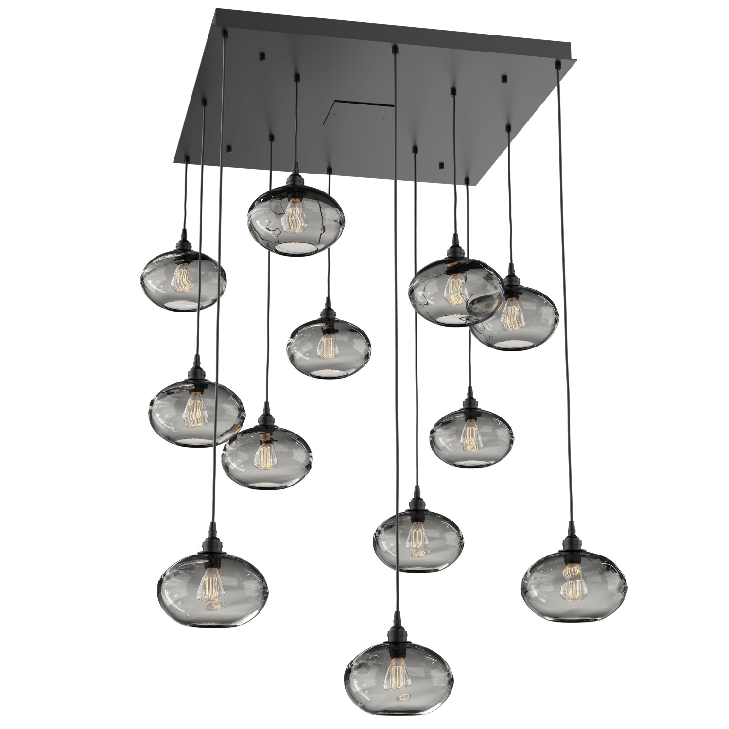 HAMMERTON CHB0036-12-MB-OS-C01-E2 12 Light Pendant Matte Black Number Of Bulbs 12 A19