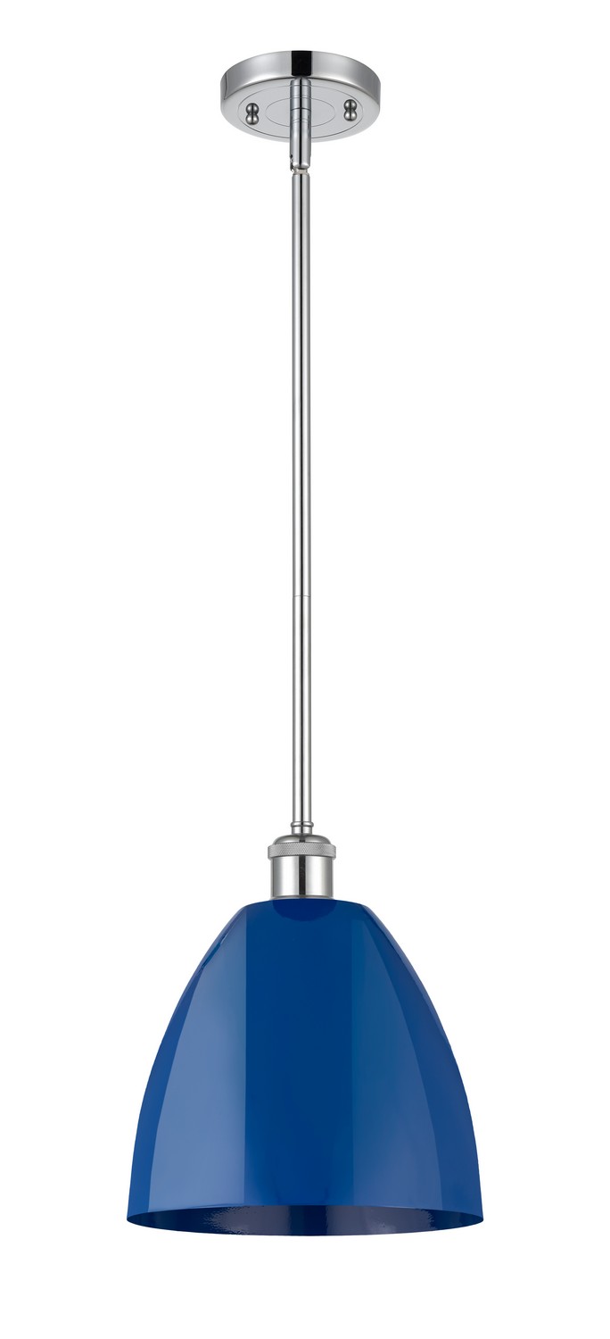 One Light Pendant by Innovations - Ballston Collection, Polished Chrome Finish - 516-1S-PC-MBD-9-BL