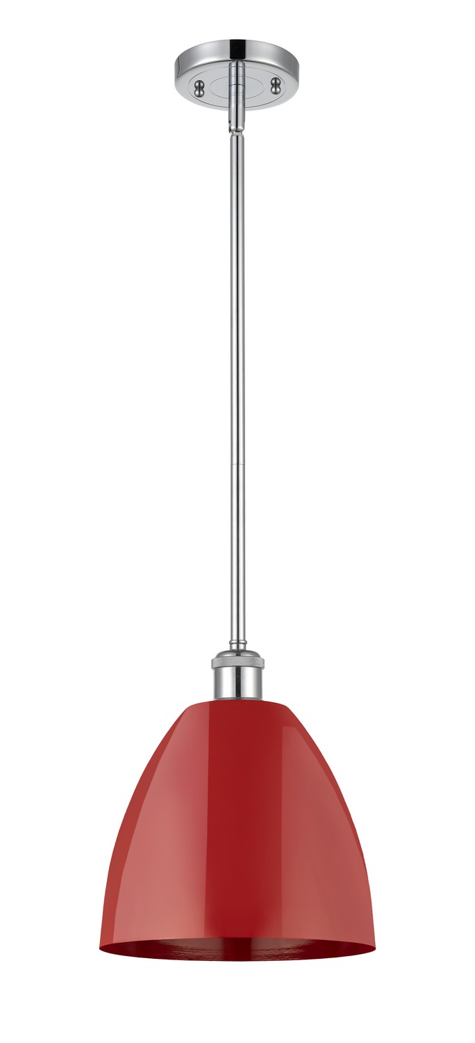 One Light Pendant by Innovations - Ballston Collection, Polished Chrome Finish - 516-1S-PC-MBD-9-RD
