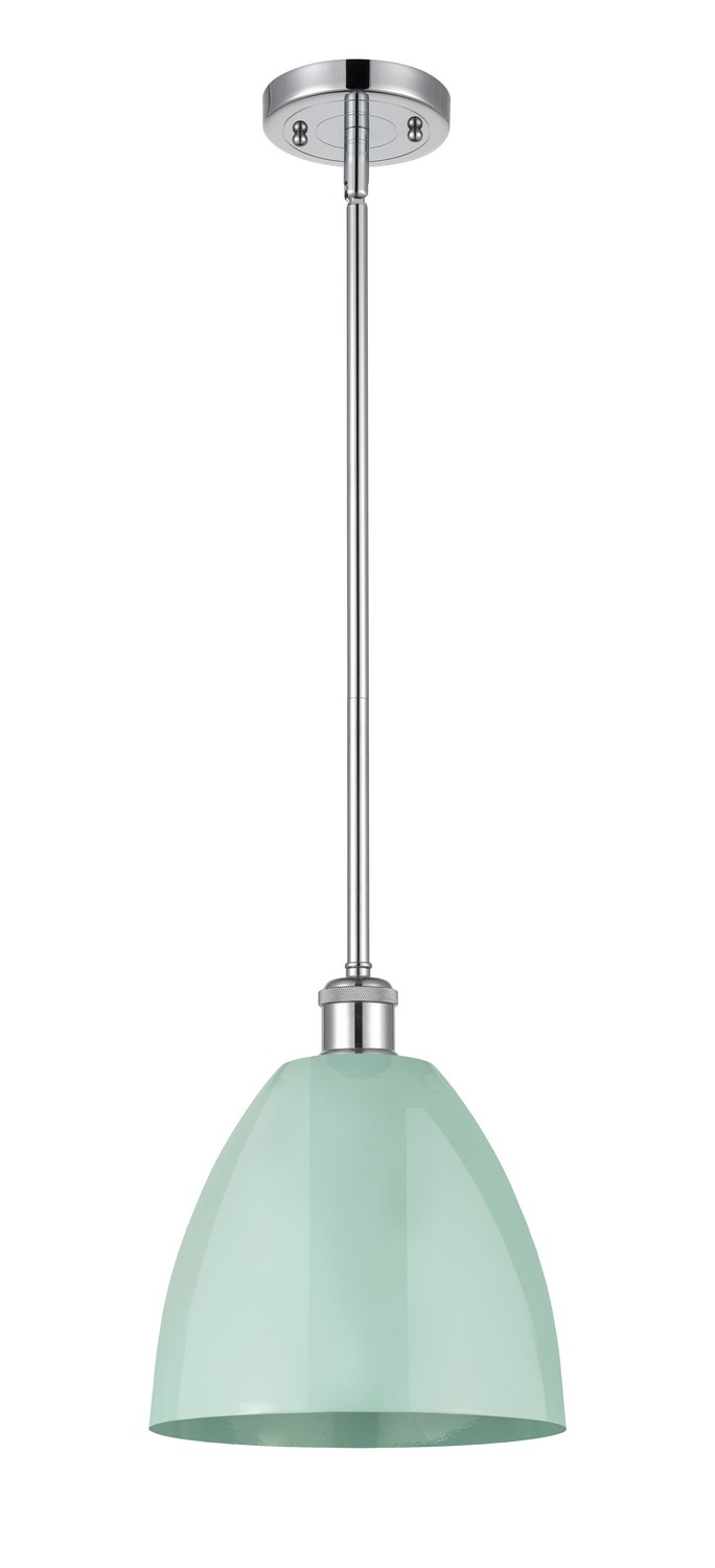 One Light Pendant by Innovations - Ballston Collection, Polished Chrome Finish - 516-1S-PC-MBD-9-SF