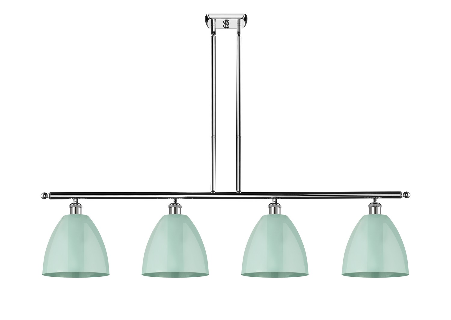 Four Light Island Pendant by Innovations - Ballston Collection, Polished Chrome Finish - 516-4I-PC-MBD-9-SF