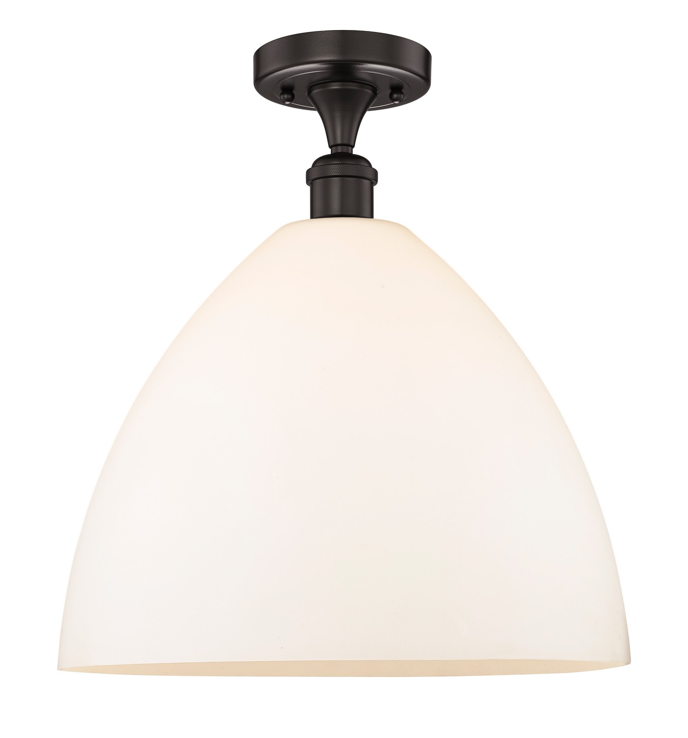 One Light Semi-Flush Mount by Innovations - Edison Collection, Oil Rubbed Bronze Finish - 616-1F-OB-GBD-161