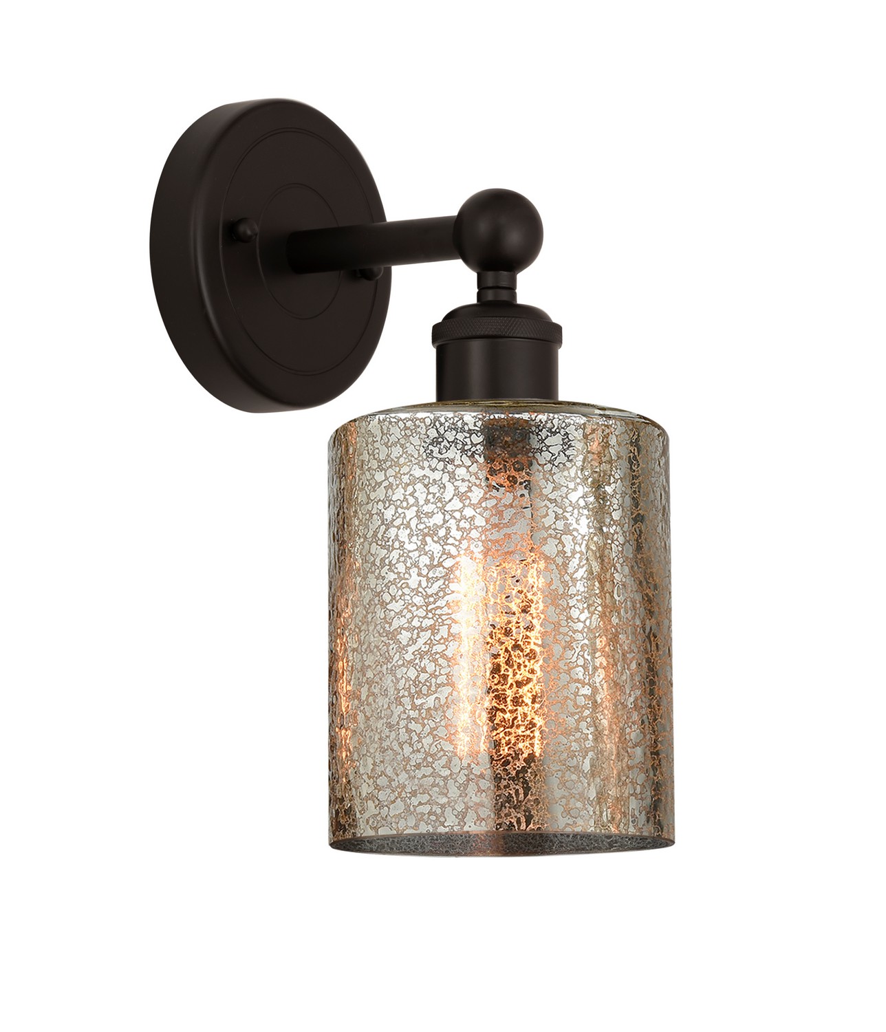 One Light Wall Sconce by Innovations - Edison Collection, Oil Rubbed Bronze Finish - 616-1W-OB-G116