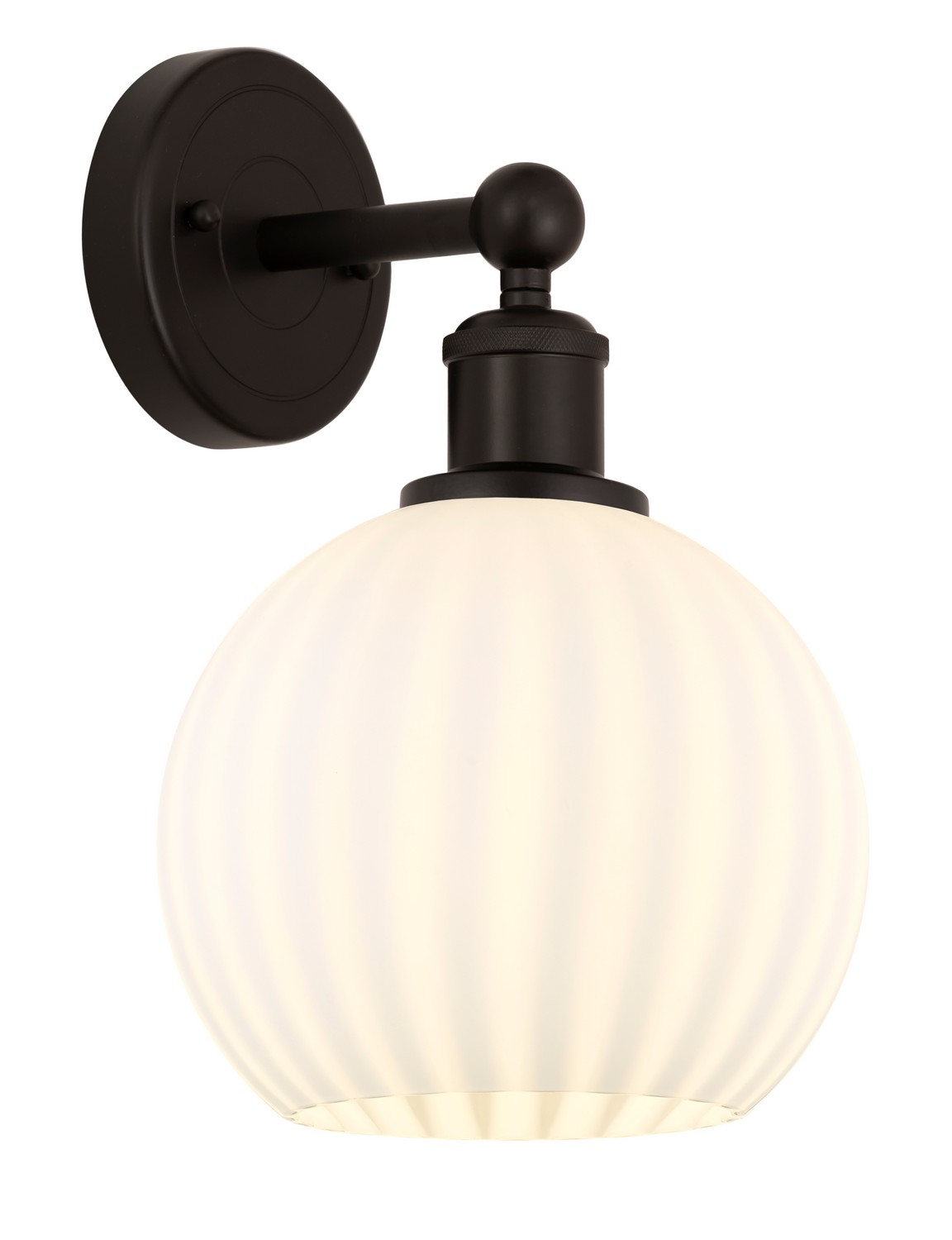One Light Wall Sconce by Innovations - Edison Collection, Oil Rubbed Bronze Finish - 616-1W-OB-G1217-8WV