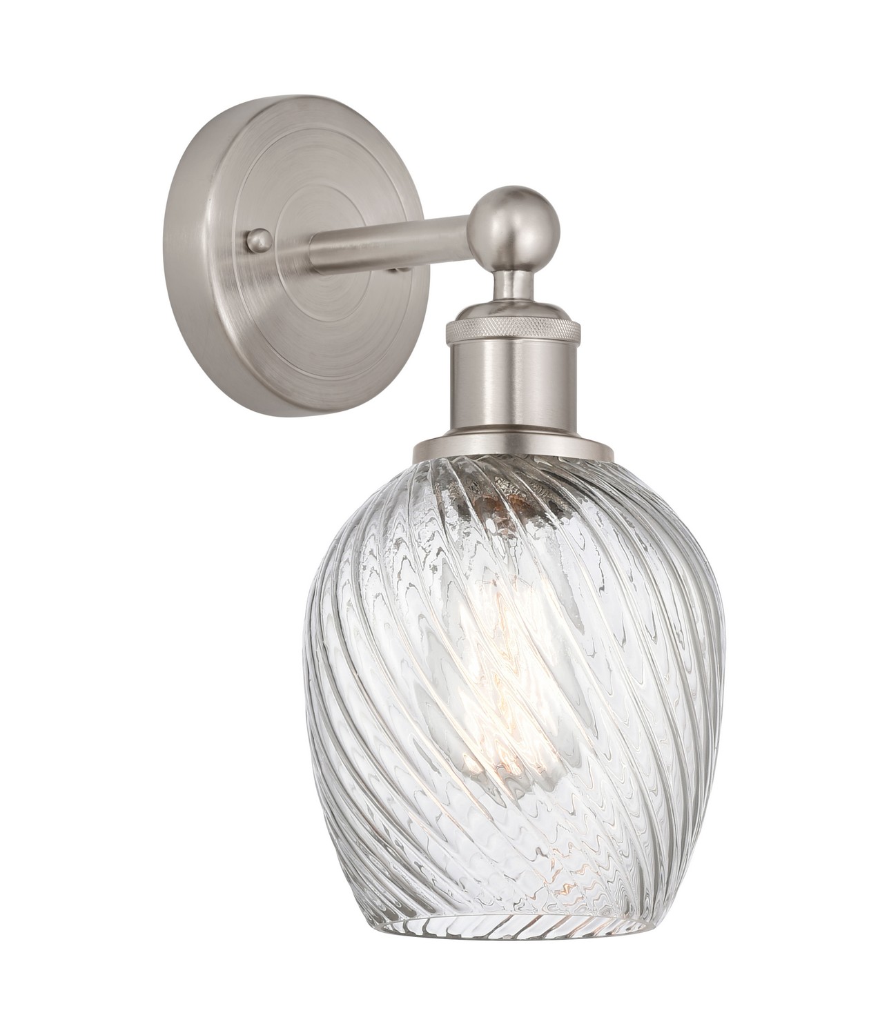 One Light Wall Sconce by Innovations - Edison Collection, Brushed Satin Nickel Finish - 616-1W-SN-G292