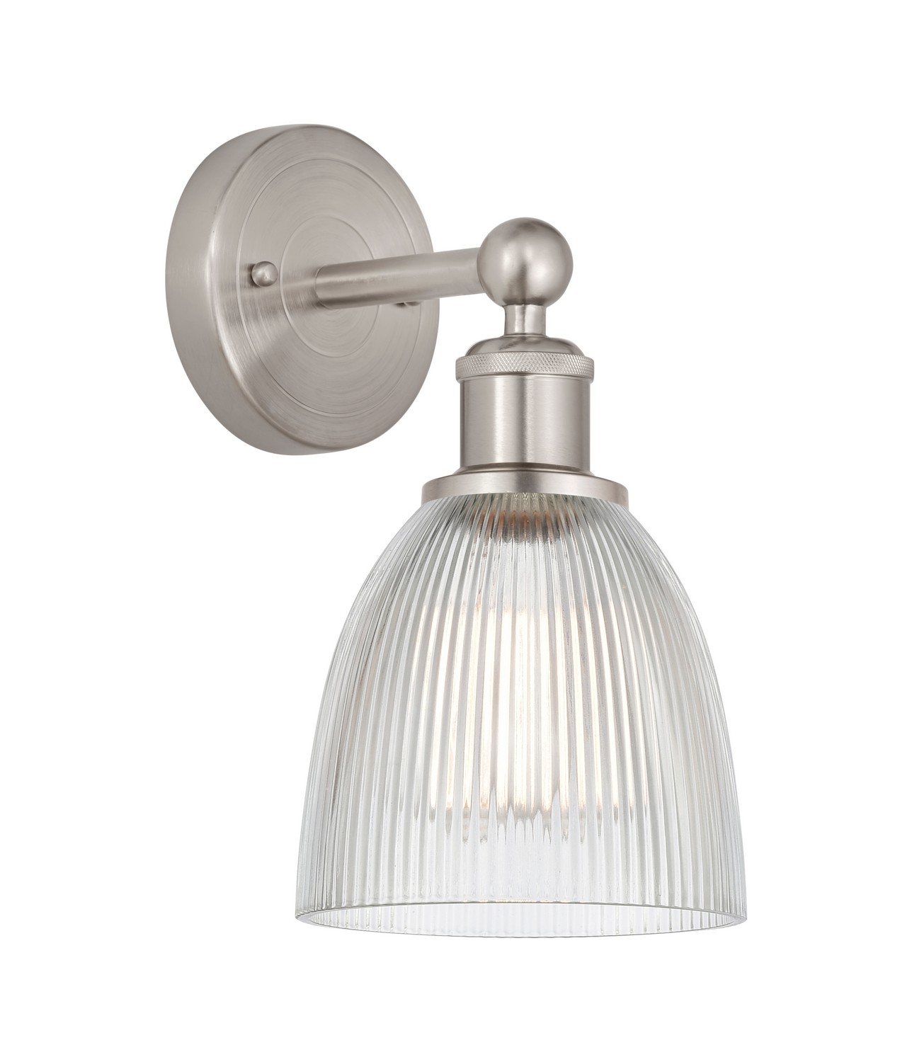 One Light Wall Sconce by Innovations - Edison Collection, Brushed Satin Nickel Finish - 616-1W-SN-G382