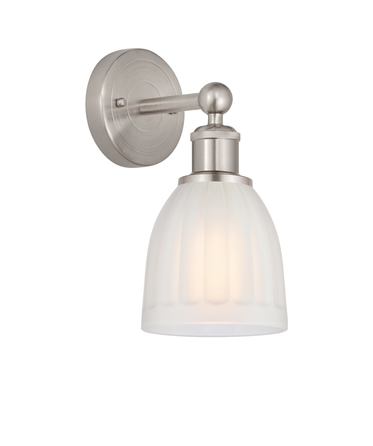 One Light Wall Sconce by Innovations - Edison Collection, Brushed Satin Nickel Finish - 616-1W-SN-G441