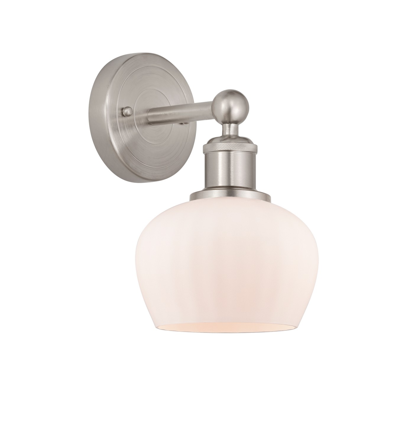One Light Wall Sconce by Innovations - Edison Collection, Brushed Satin Nickel Finish - 616-1W-SN-G91