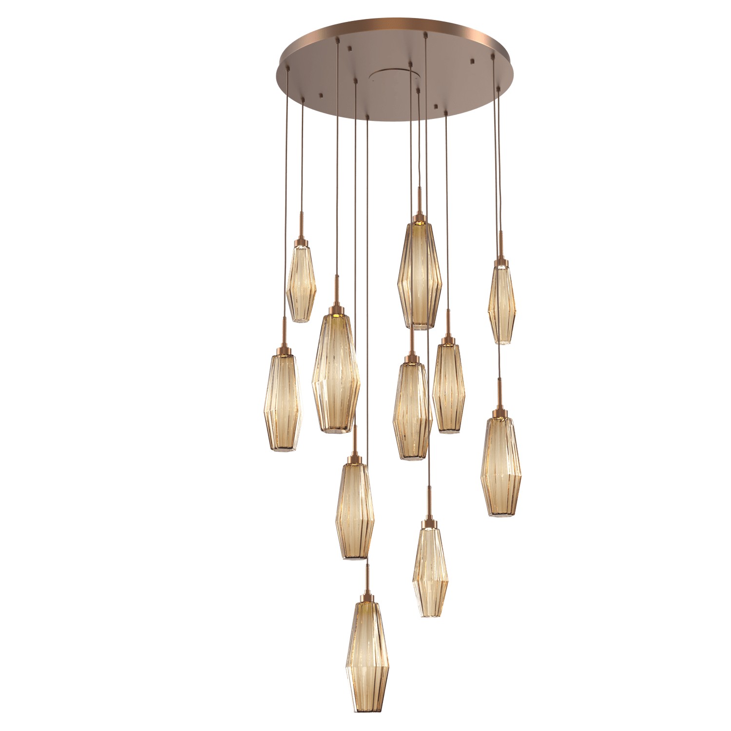 HAMMERTON CHB0049-11-BB-RB-C01-L1 LED Pendant Burnished Bronze Number Of Bulbs 11