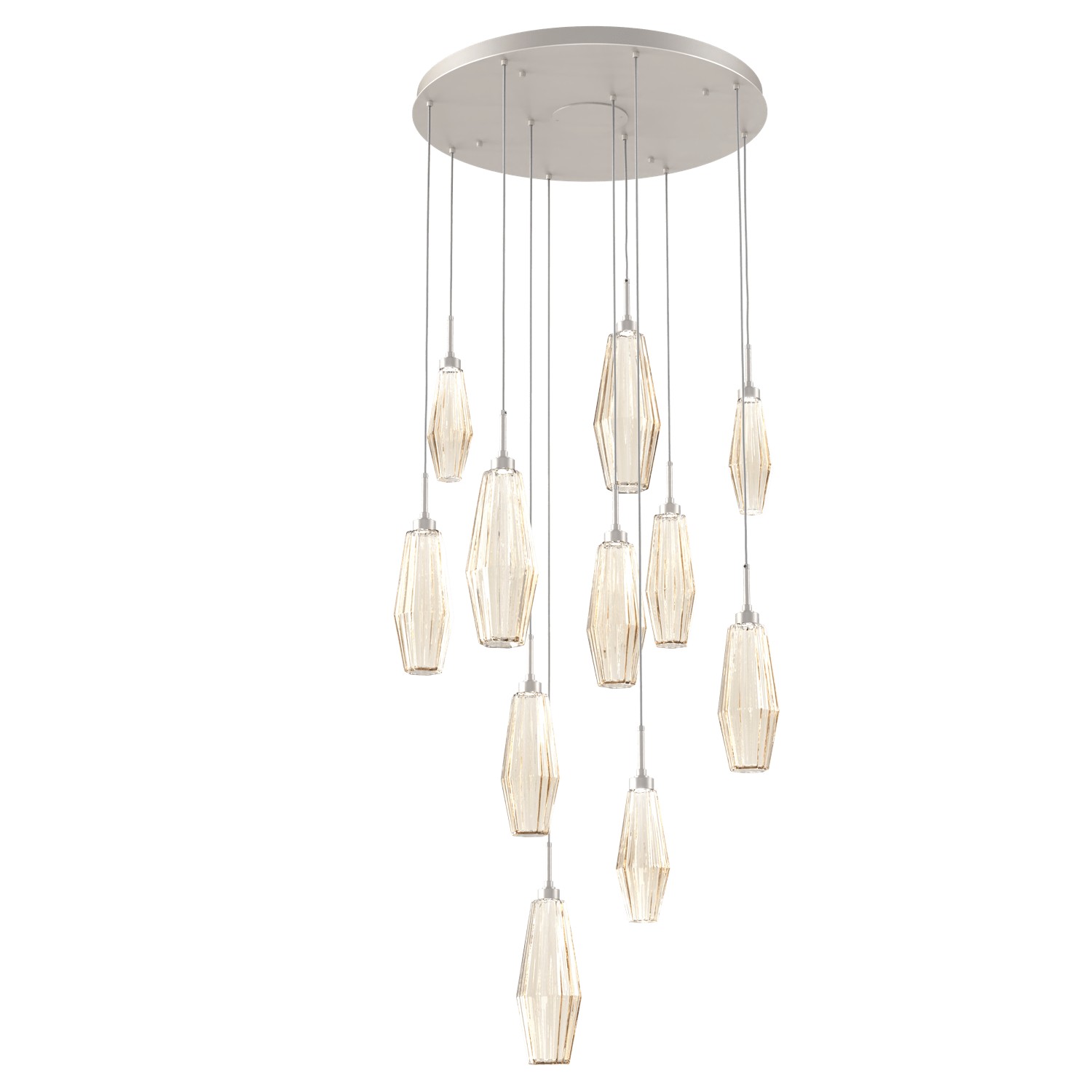 HAMMERTON CHB0049-11-BS-RA-C01-L1 LED Pendant Beige Silver Number Of Bulbs 11