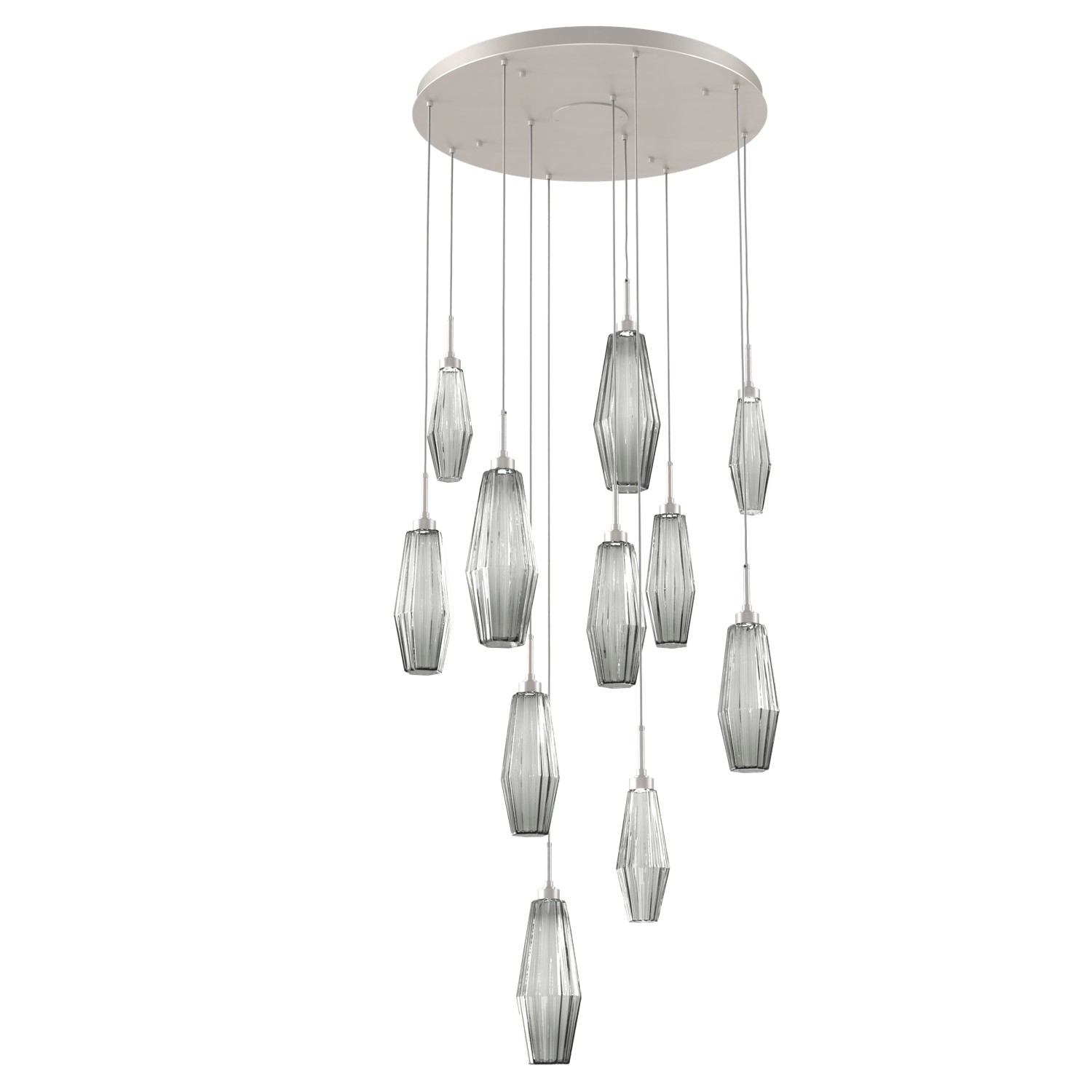 HAMMERTON CHB0049-11-BS-RS-C01-L1 LED Pendant Beige Silver Number Of Bulbs 11