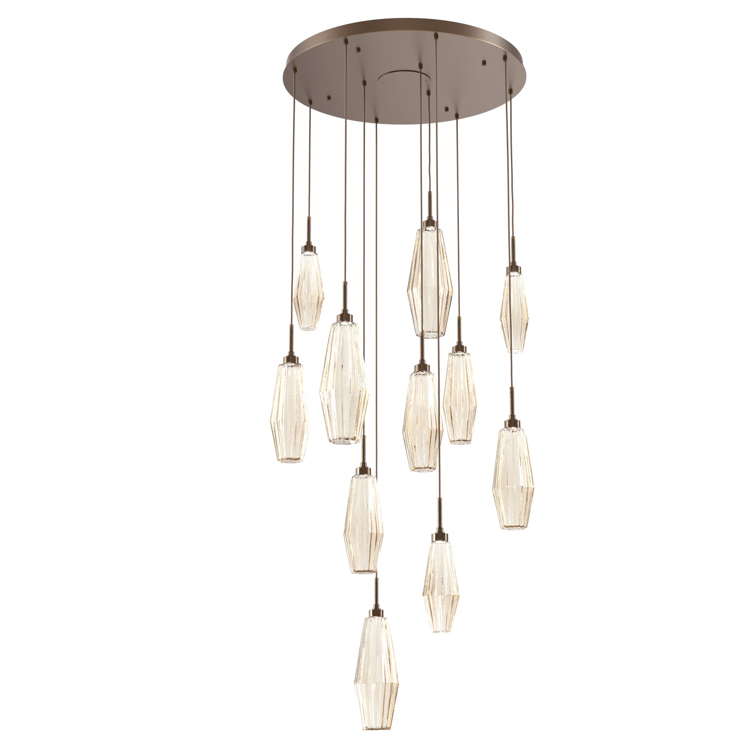 HAMMERTON CHB0049-11-FB-RA-C01-L1 LED Pendant Flat Bronze Number Of Bulbs 11