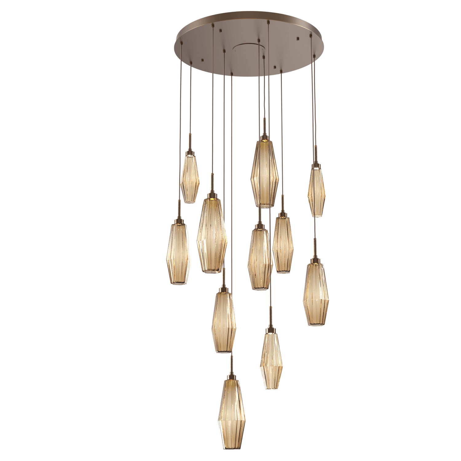 HAMMERTON CHB0049-11-FB-RB-C01-L3 LED Pendant Flat Bronze Number Of Bulbs 11