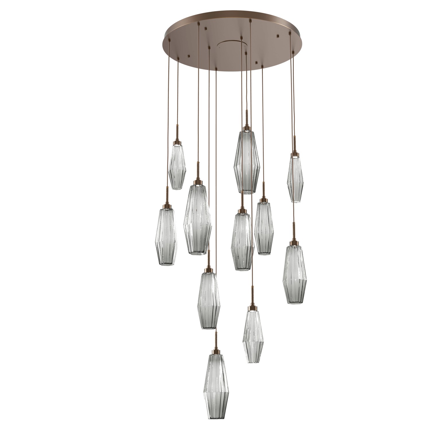 HAMMERTON CHB0049-11-FB-RS-C01-L1 LED Pendant Flat Bronze Number Of Bulbs 11