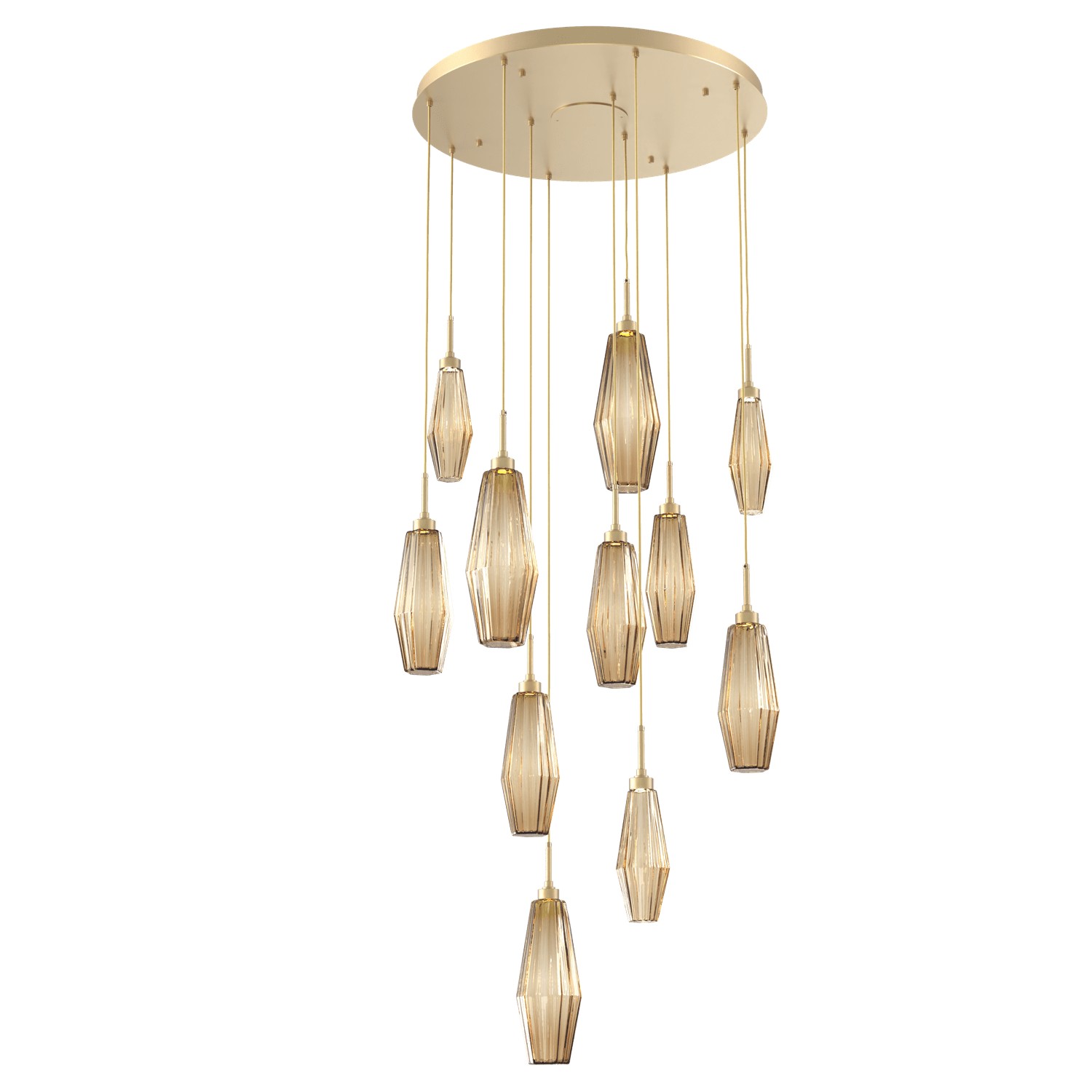 HAMMERTON CHB0049-11-GB-RB-C01-L3 LED Pendant Gilded Brass Number Of Bulbs 11