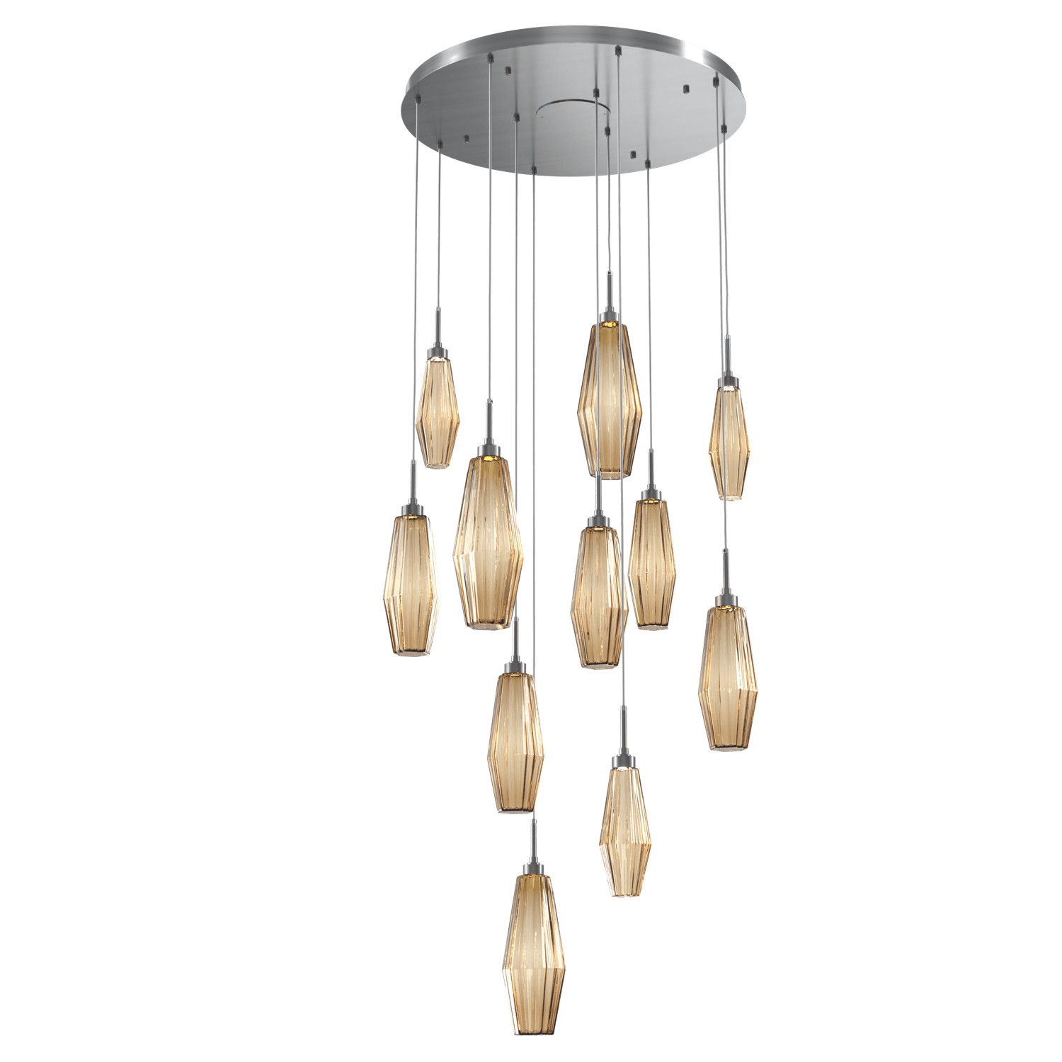 HAMMERTON CHB0049-11-GM-RB-C01-L1 LED Pendant Gunmetal Number Of Bulbs 11